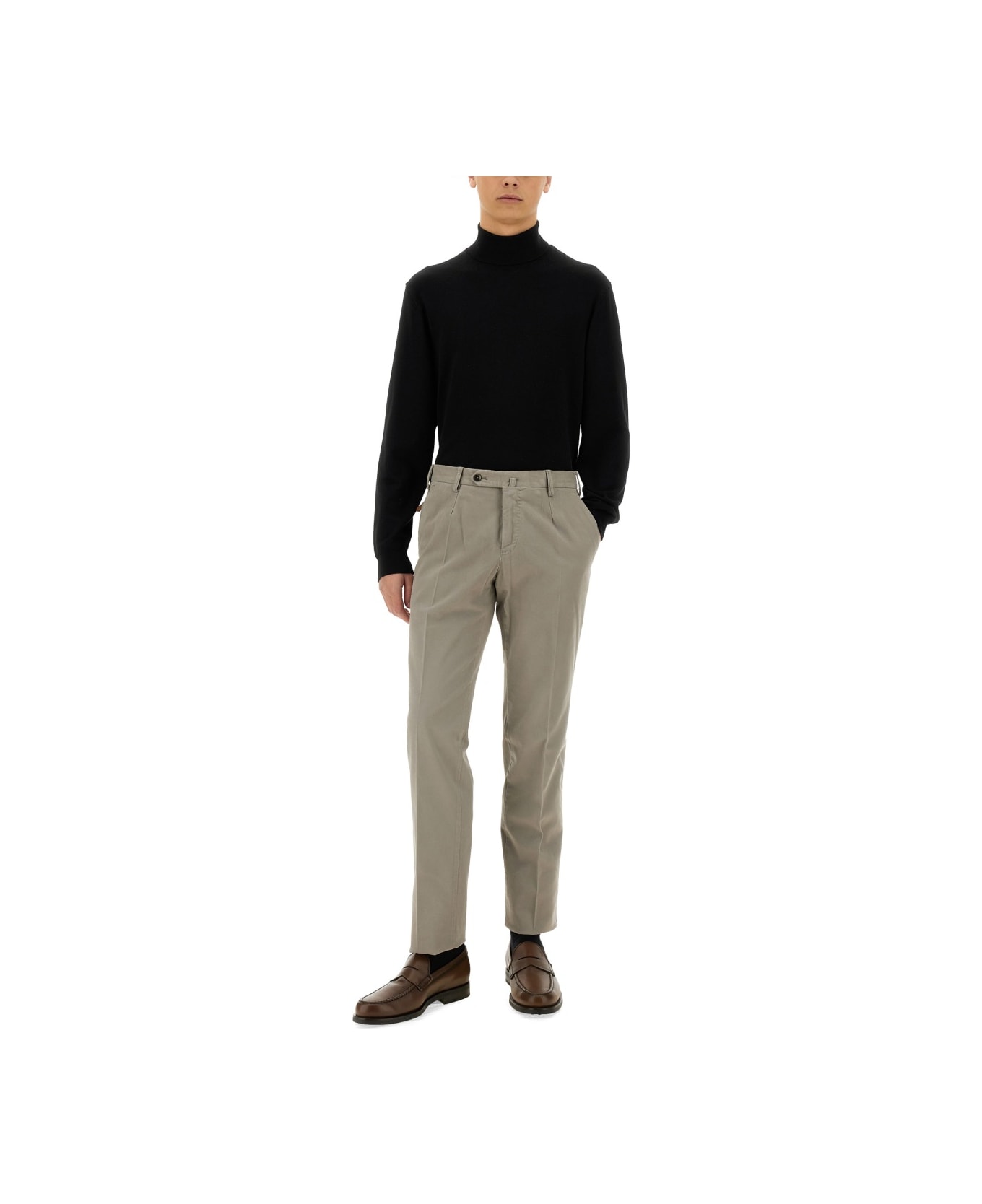 PT Torino Gabardine Pants - GREY