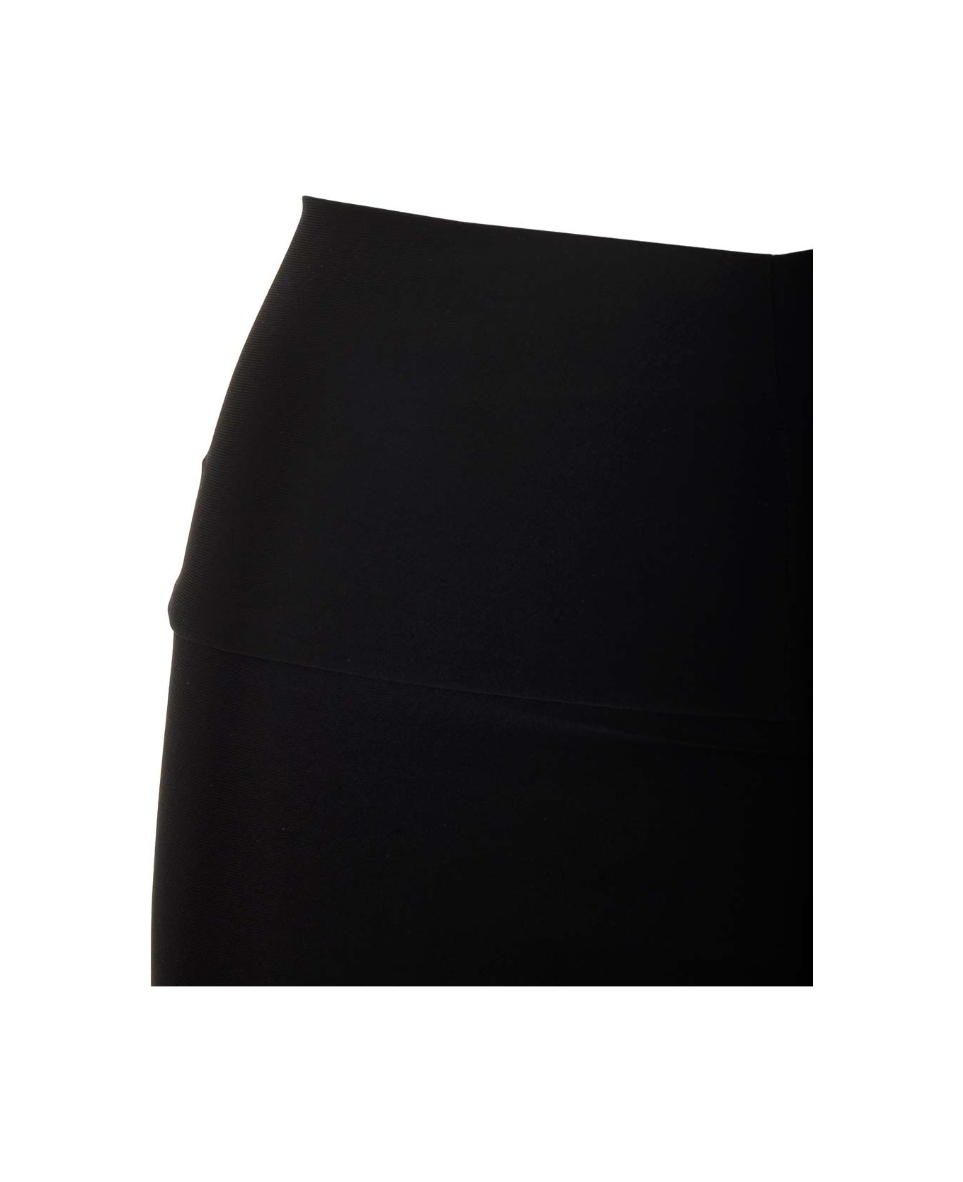 Norma Kamali Mid-length Fitted Tube-skirt - Black