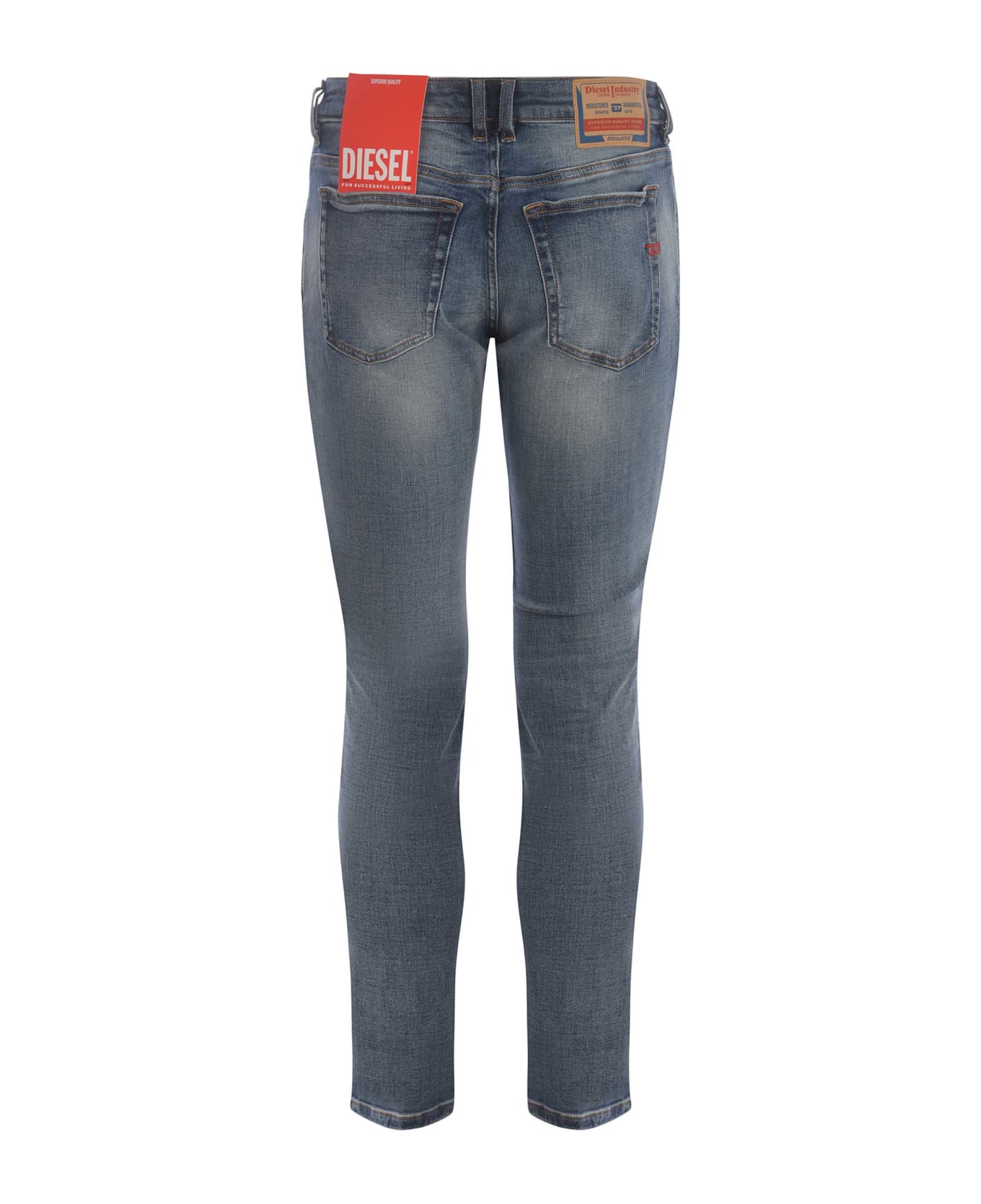 Diesel Jeans Diesel "sleenker" Made Of Denim - Blu chiaro