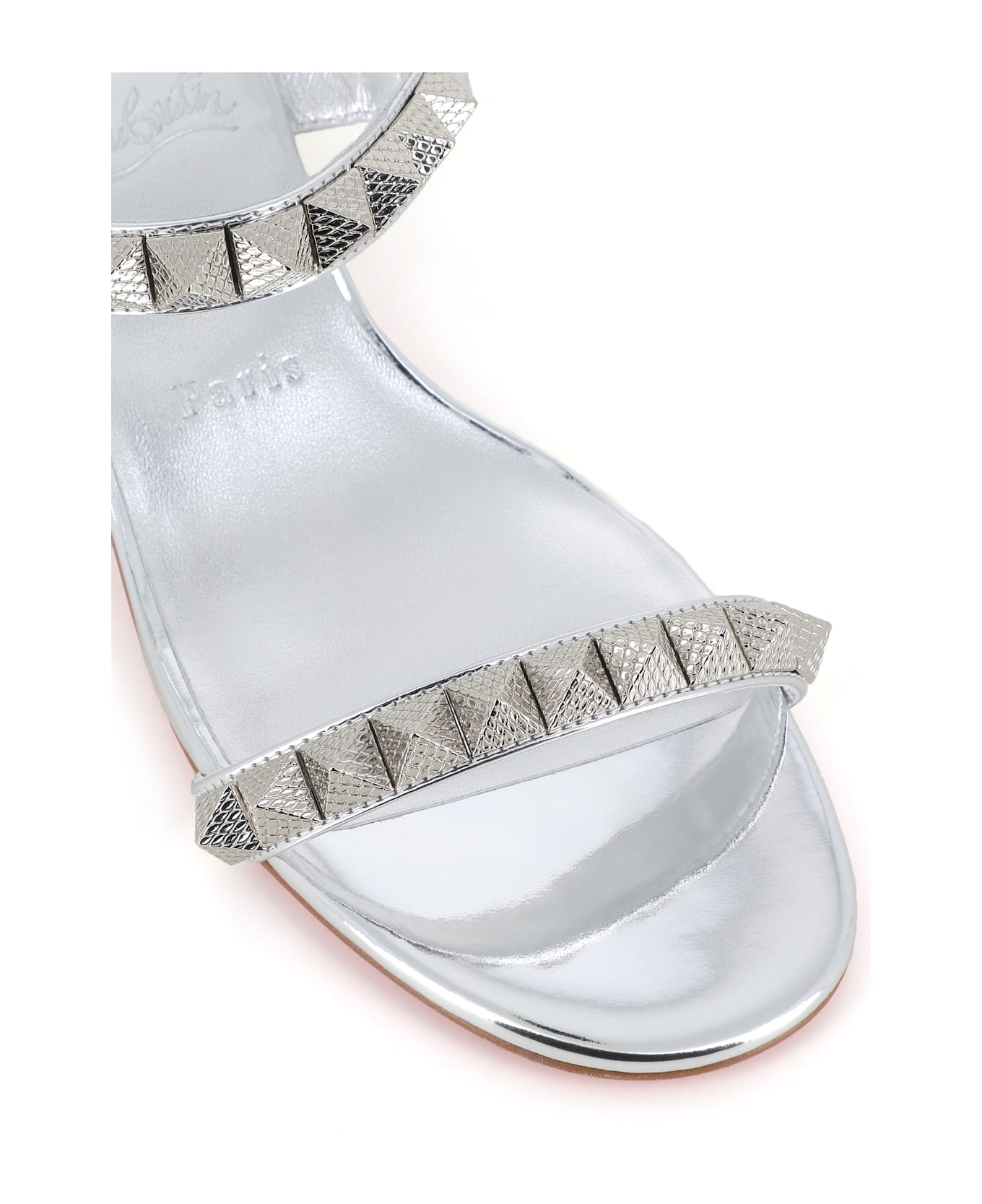 Christian Louboutin Sandal Pyrasand 30 - Silver