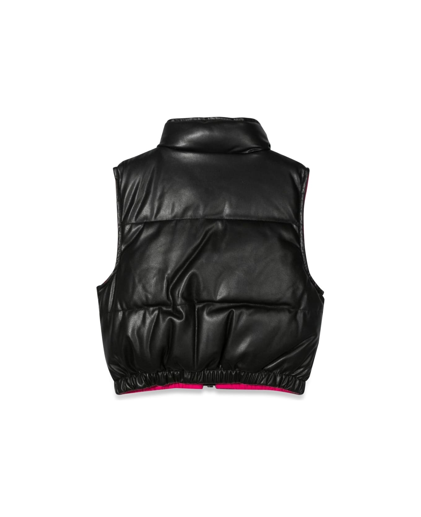DKNY Reversible Sleeveless Down Jacket - BLACK コート＆ジャケット