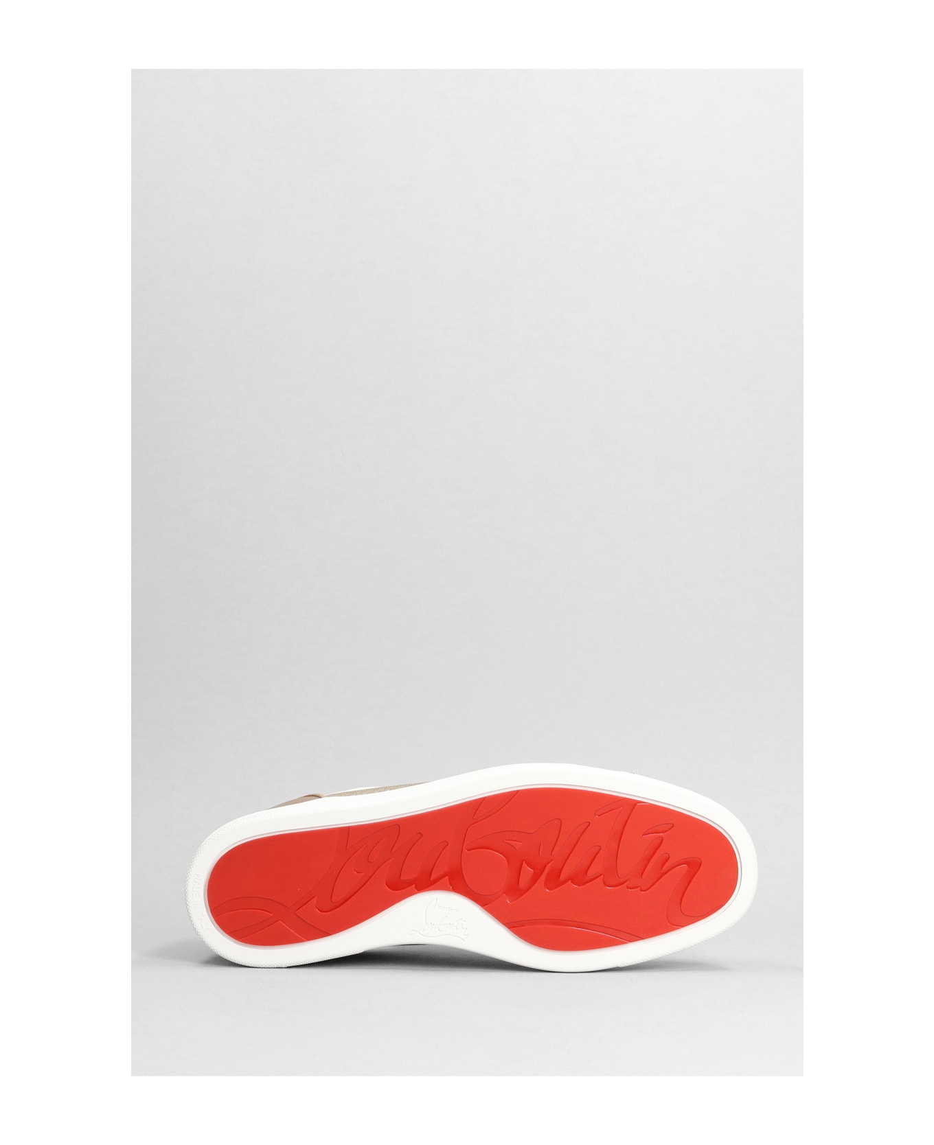 Christian Louboutin Varsijunior Spikes Sneakers - white
