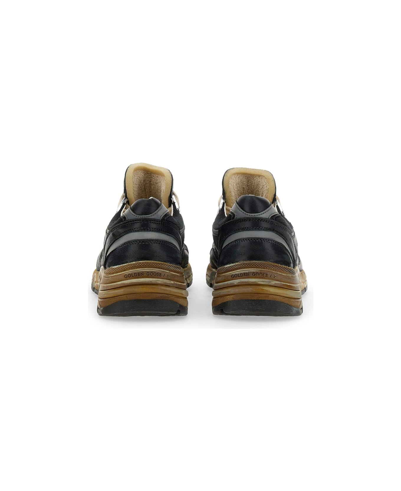 Golden Goose "running Dad" Sneaker - BLACK