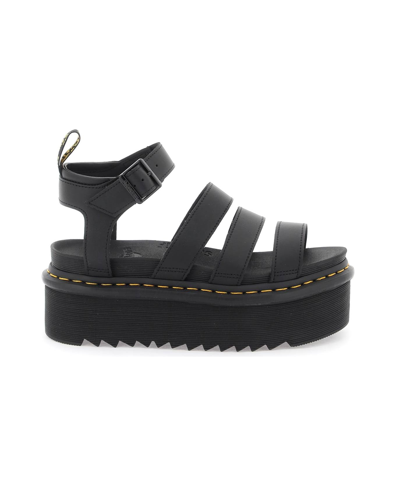 Dr. Martens Blaire Quad Hydro Open Toe Sandals - Black