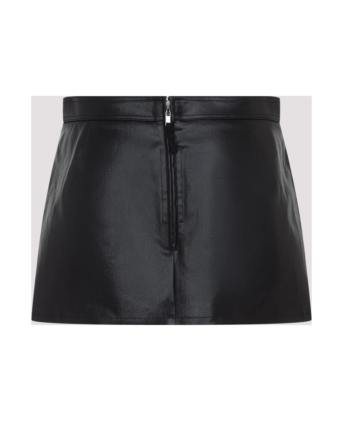 Rick Owens Fog Cutoff Mini Skirt - Black
