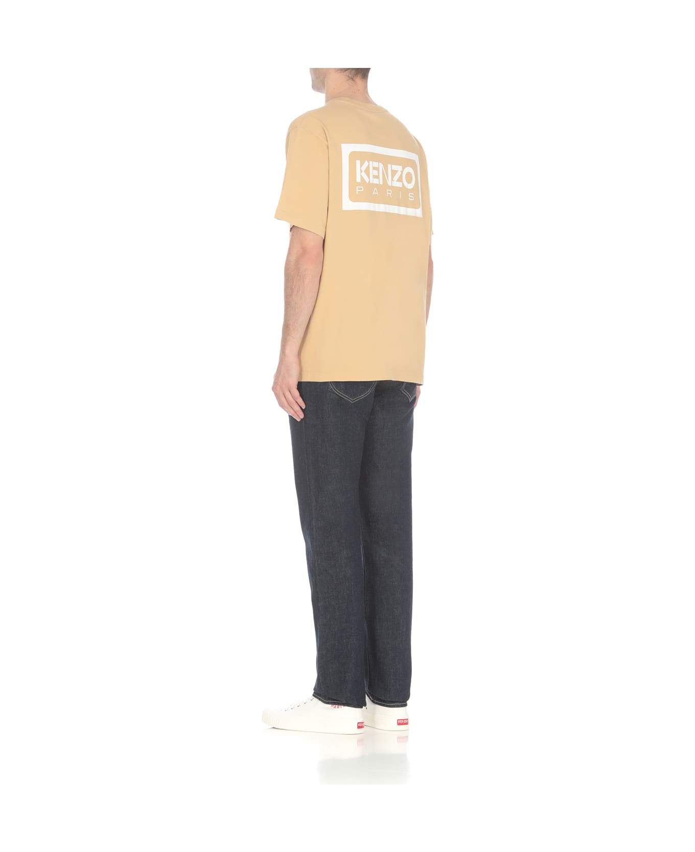 Kenzo Bicolor T-shirt - Beige