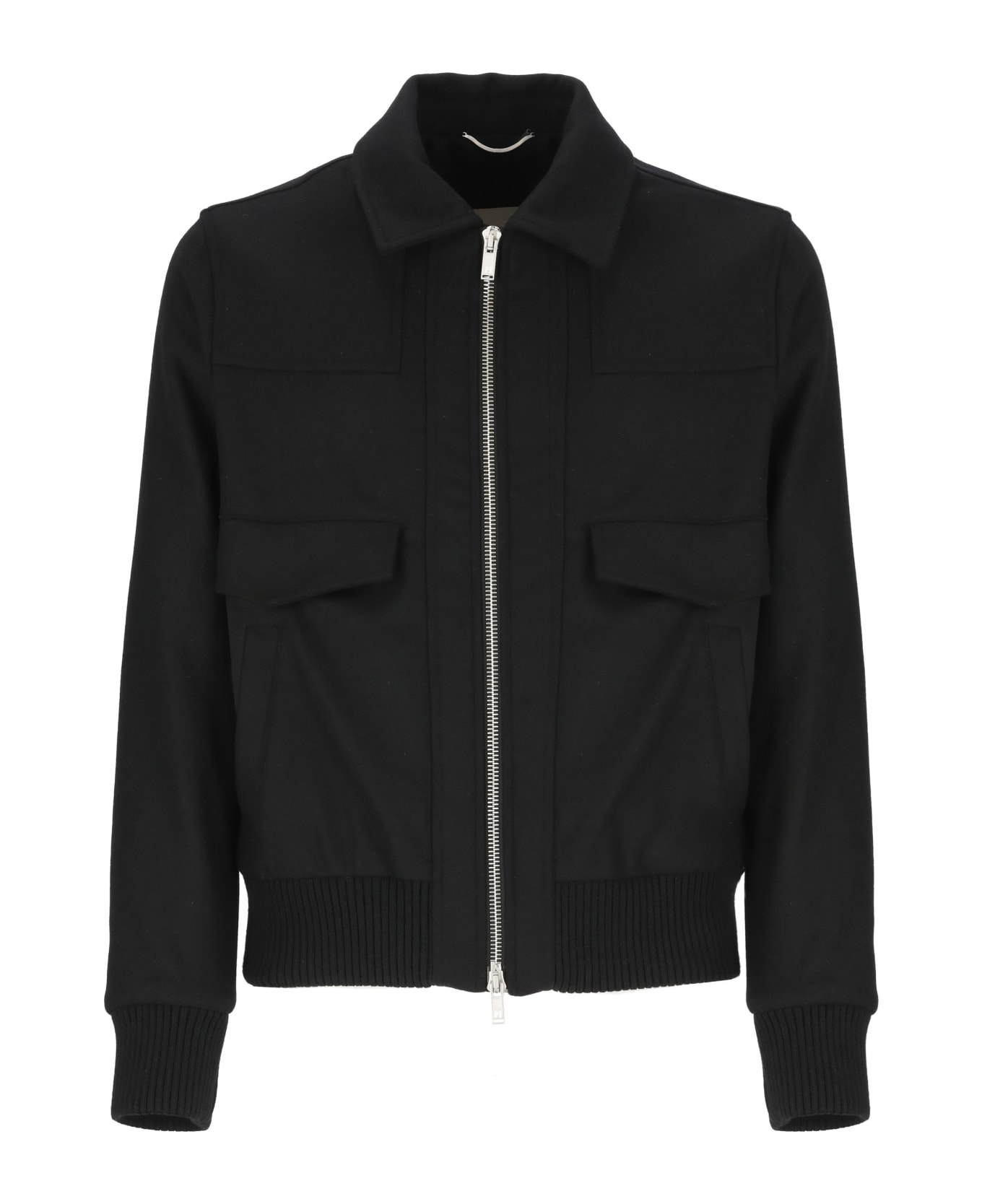 PT Torino Wool Padded Jacket - BLACK