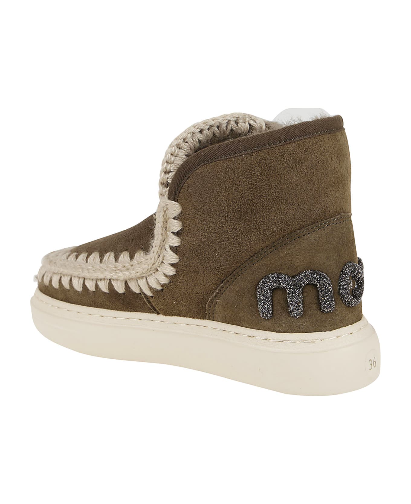 Mou Eskimo Sneaker Bold Glit.logo - Moo Moses