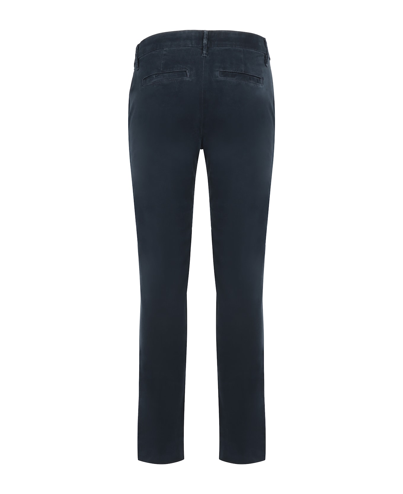 Frame Slim Fit Chino Trousers - blue