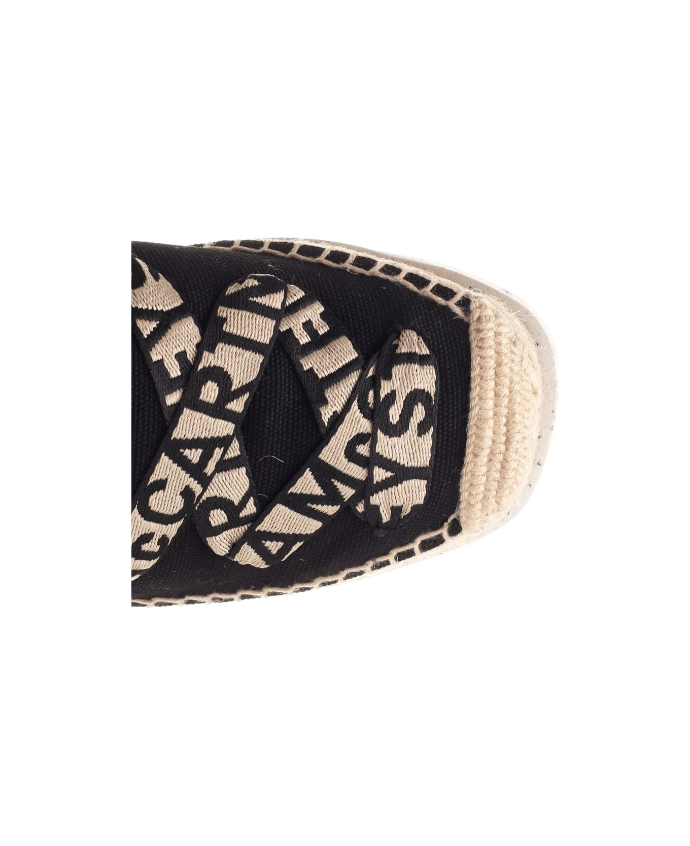 Stella McCartney 'gaia' Wedge Sandals - Black