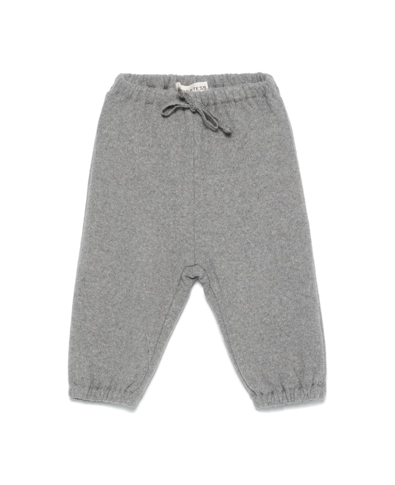 Babe & Tess Gray Trousers Baby Boy - Grey