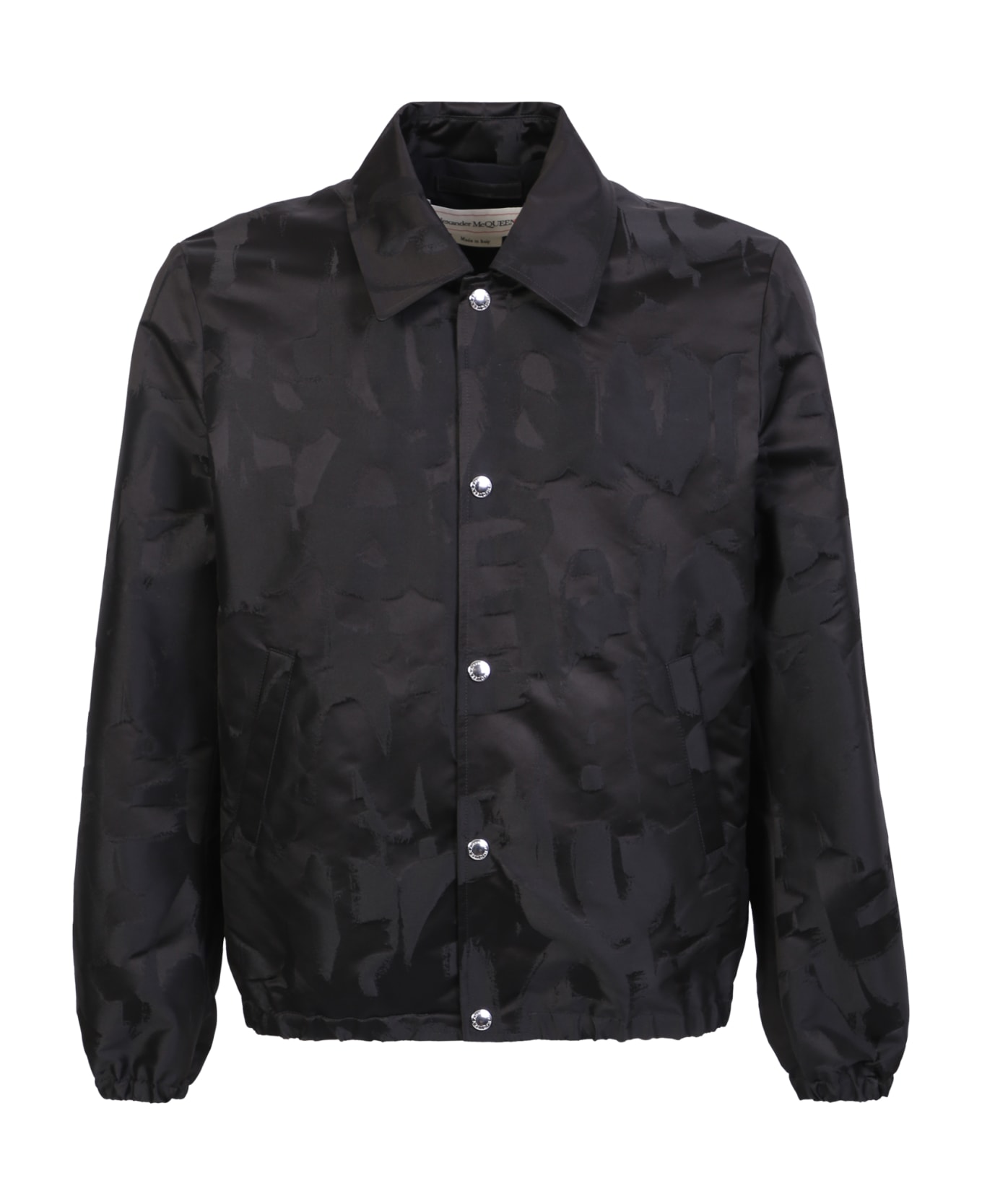 Alexander McQueen Graffiti Logo Jacket - Black ジャケット