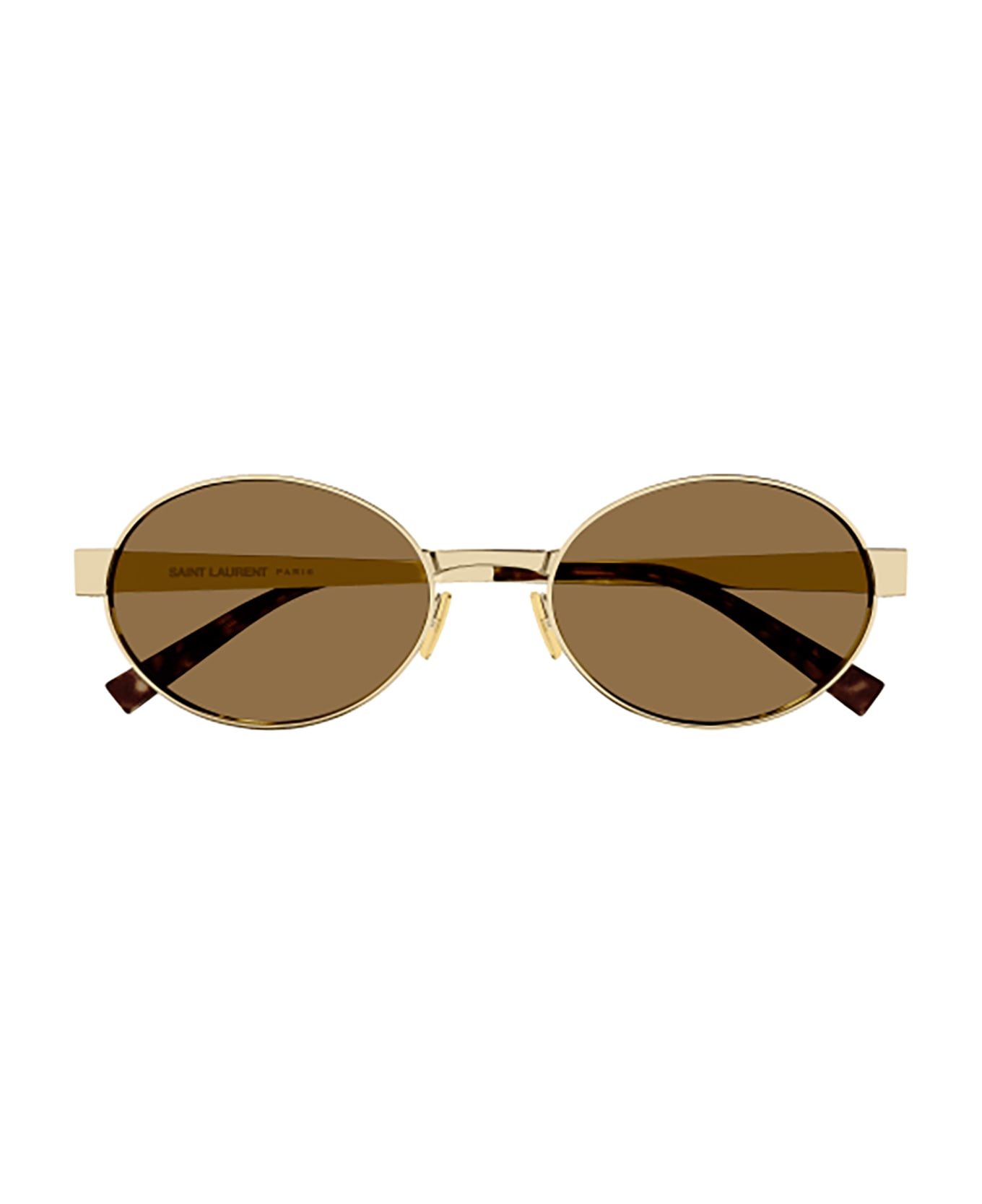 Saint Laurent Eyewear SL 692 Sunglasses - Gold Gold Brown