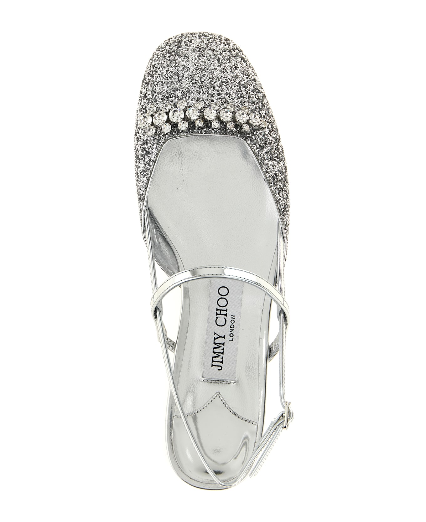 Jimmy Choo 
belinda
 Slingback - Silver