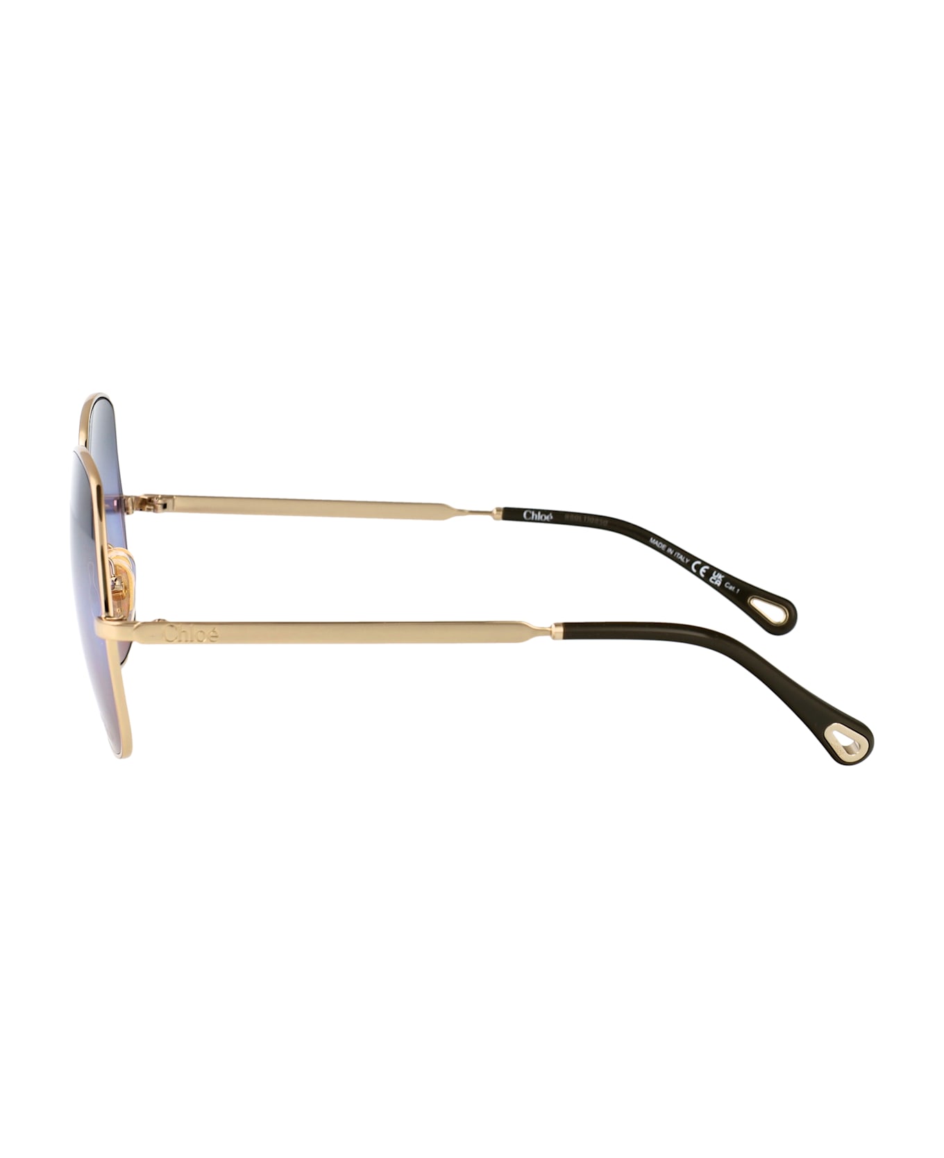 Chloé Eyewear Ch0282s Sunglasses - GOLD-GOLD-GREEN