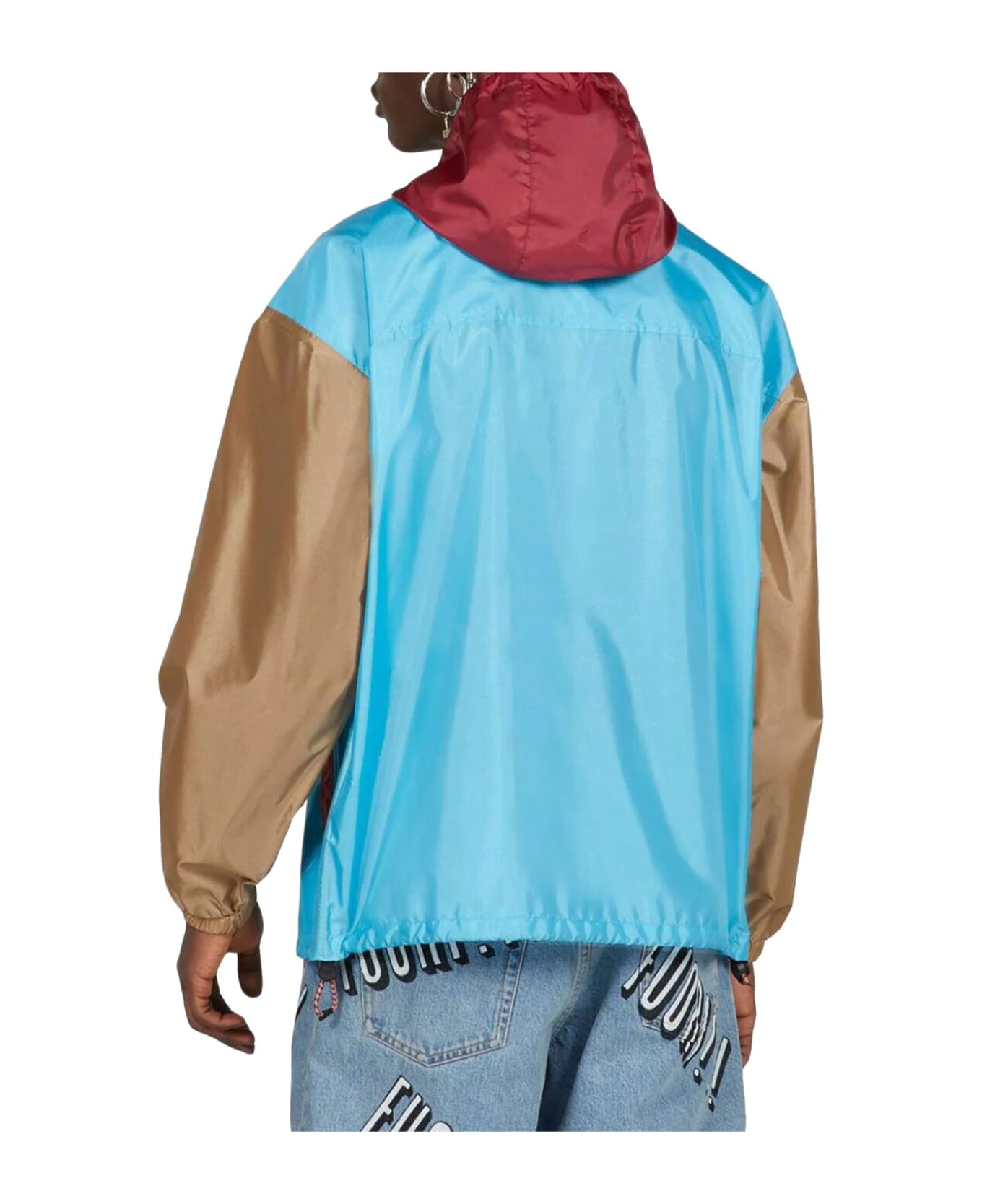 Gucci Hooded Lightweight Jacket - Multicolor