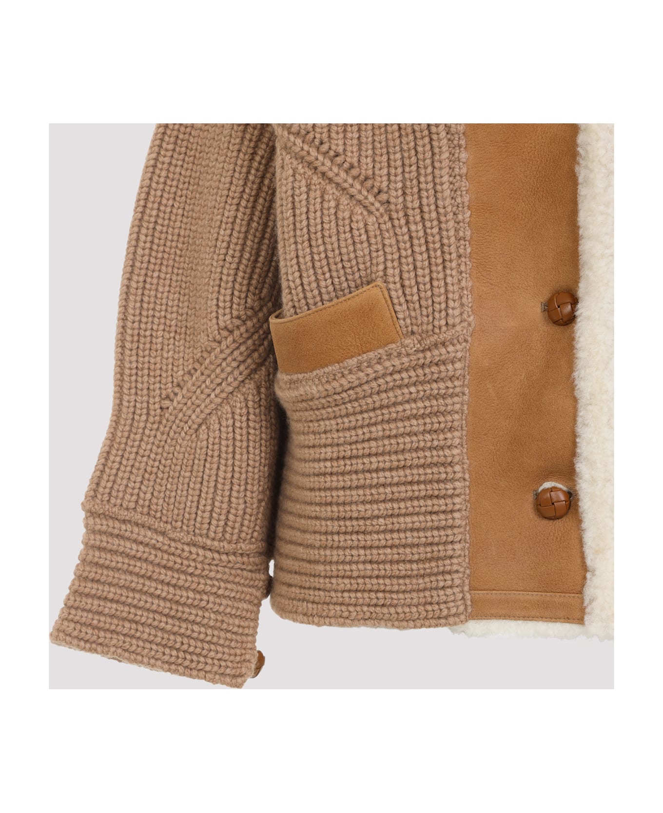 Ermanno Scervino Knit Coat - Beige