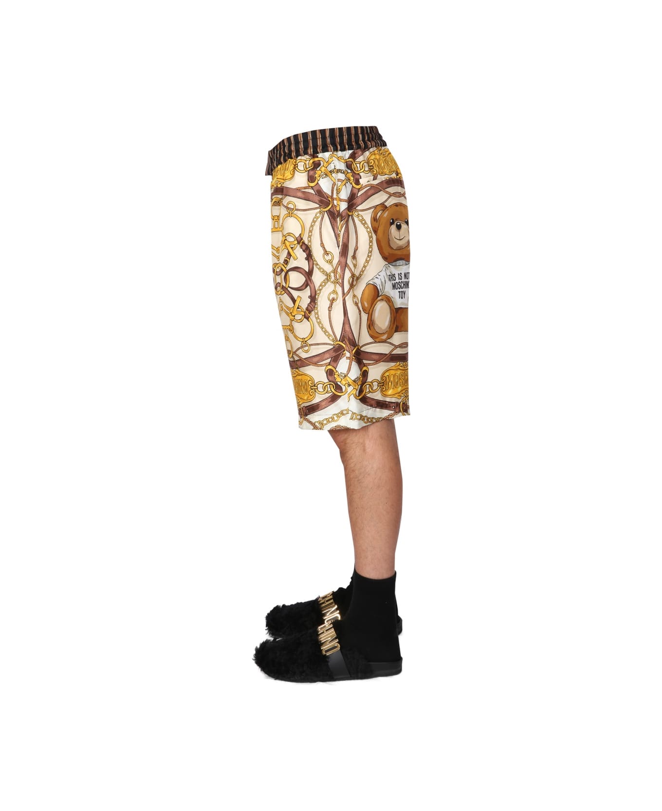 Moschino "teddy" Bermuda Shorts - MULTICOLOUR