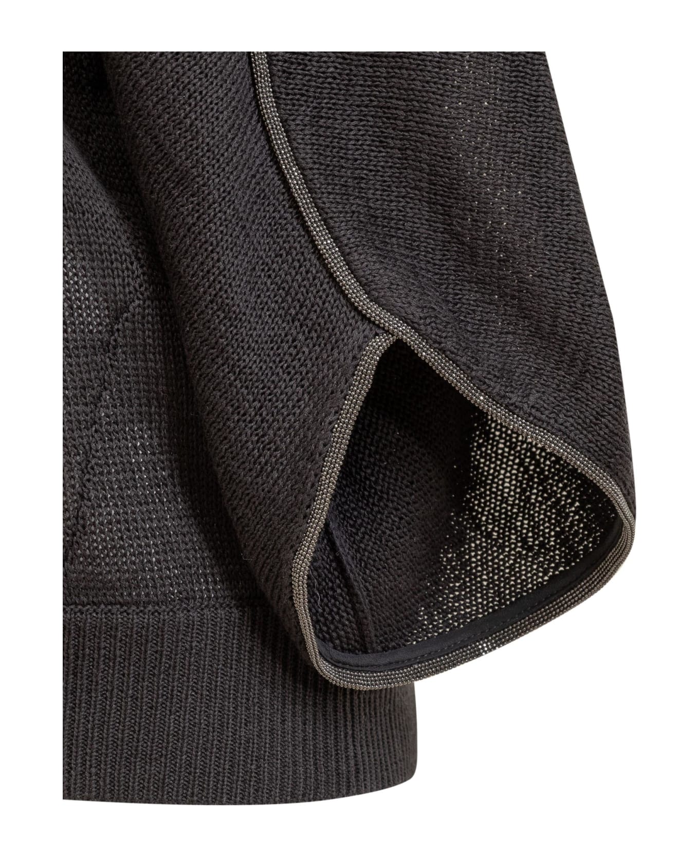 Brunello Cucinelli Shirt With Details - NERO ニットウェア