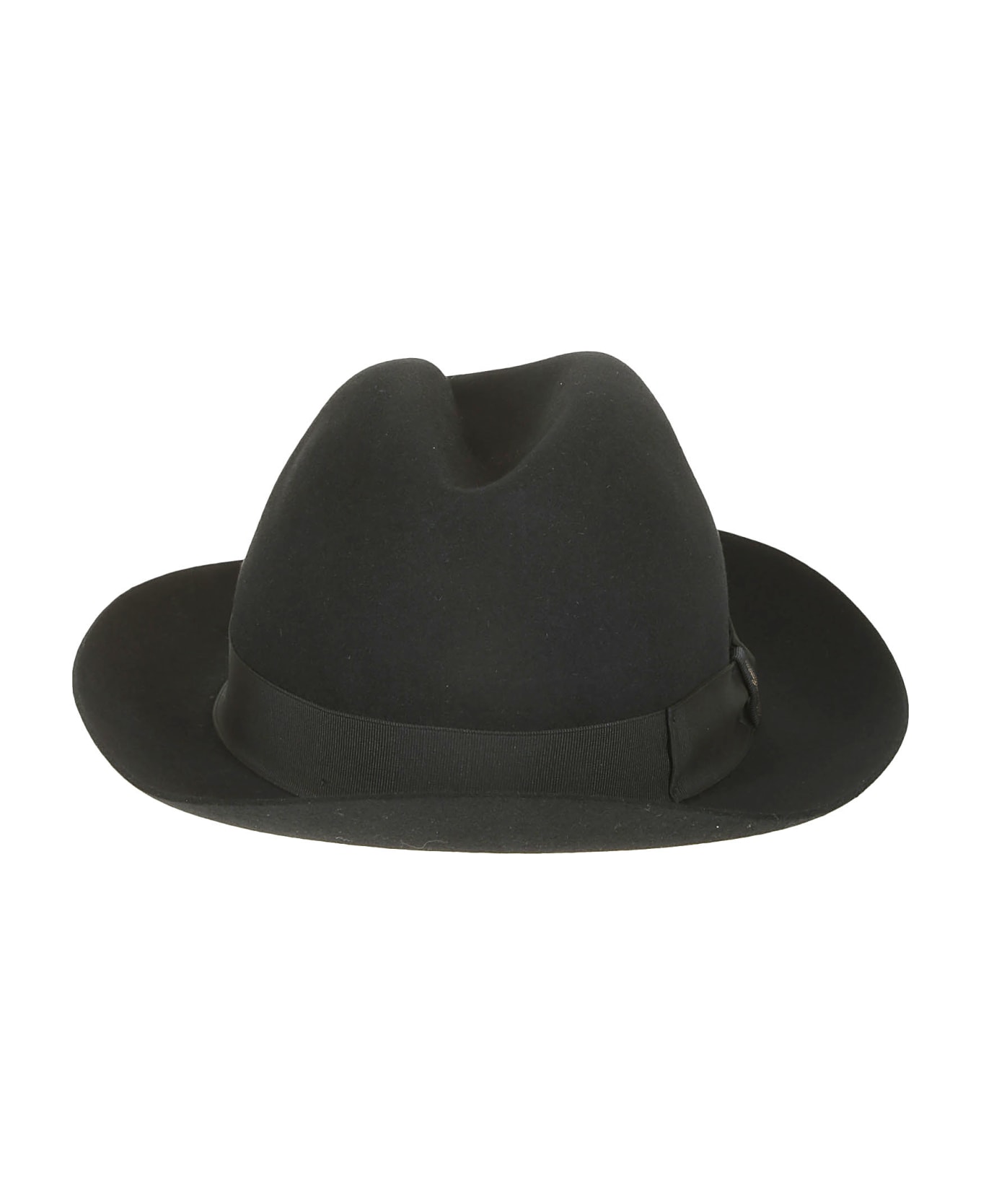 Borsalino Marengo Medium Brim - Black 帽子