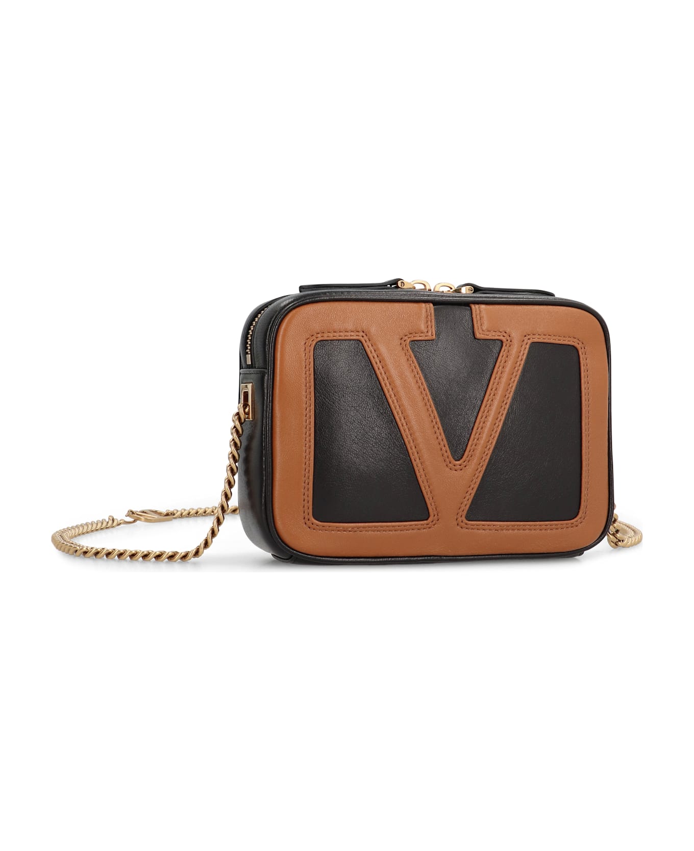 Valentino Garavani Viva Superstar Leather Belt Bag - black