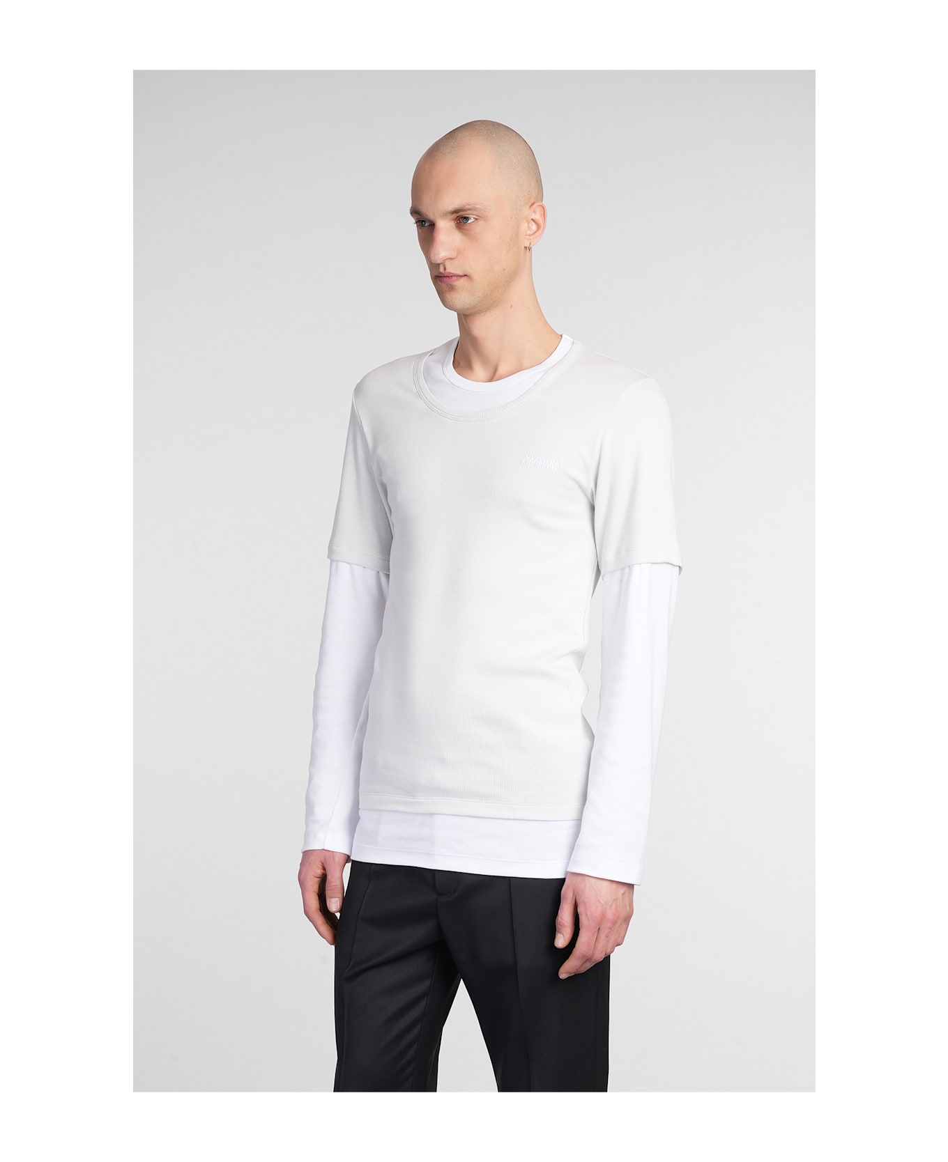 Magliano T-shirt In Grey Cotton - grey