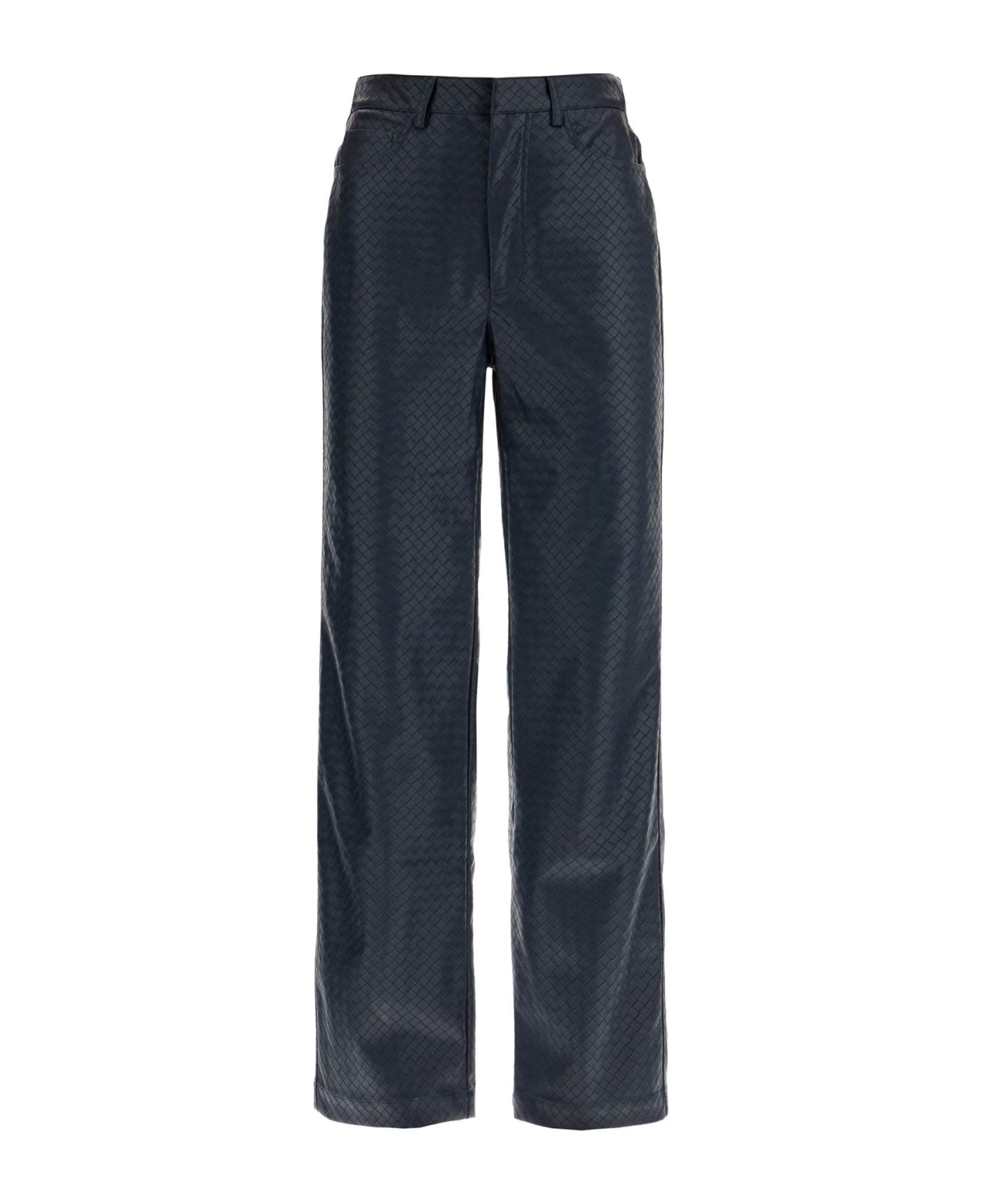 Rotate by Birger Christensen Straight Leg Pants With Woven Pattern Design - basic|basic