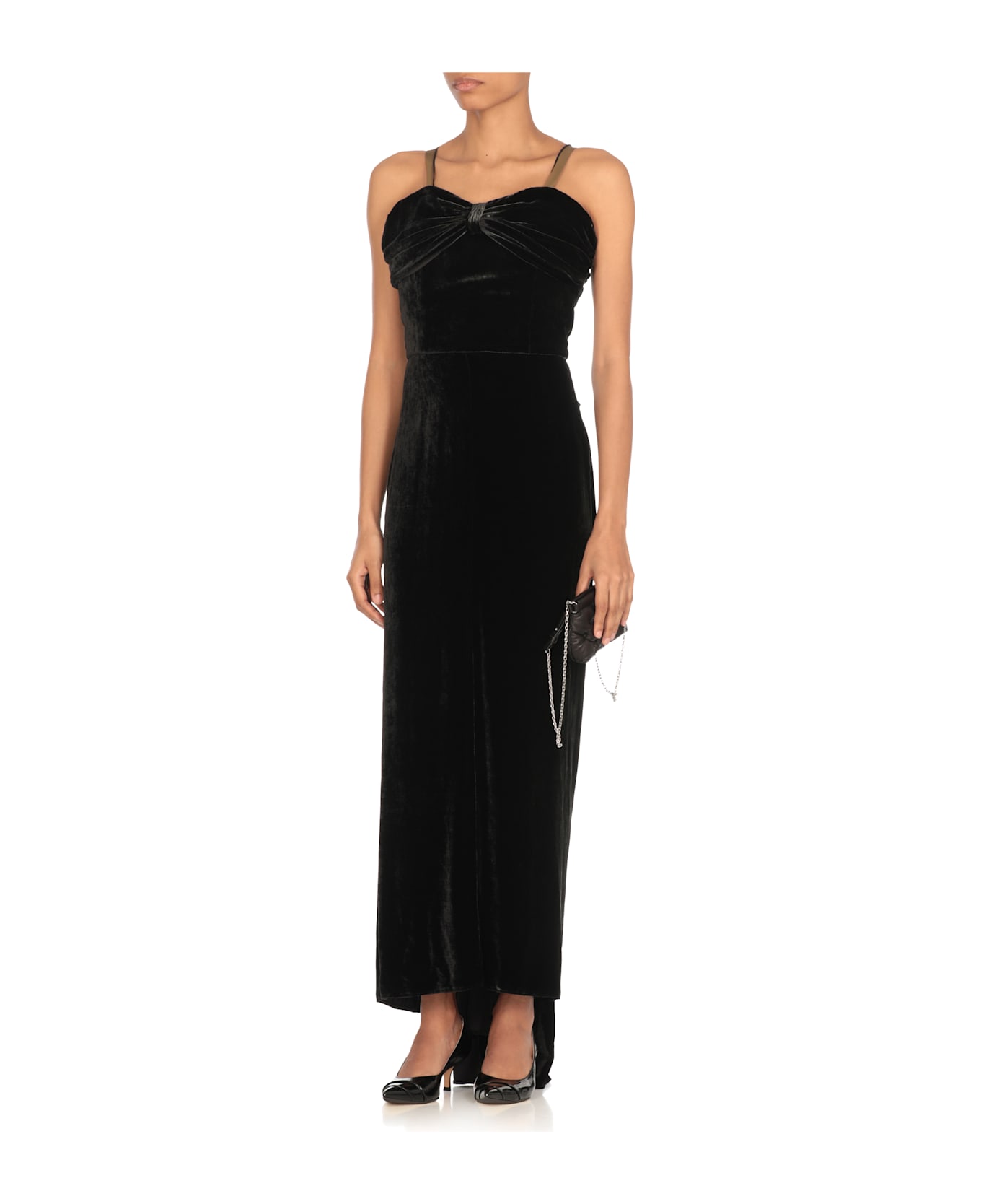 Maison Margiela Velvet Dress - Black