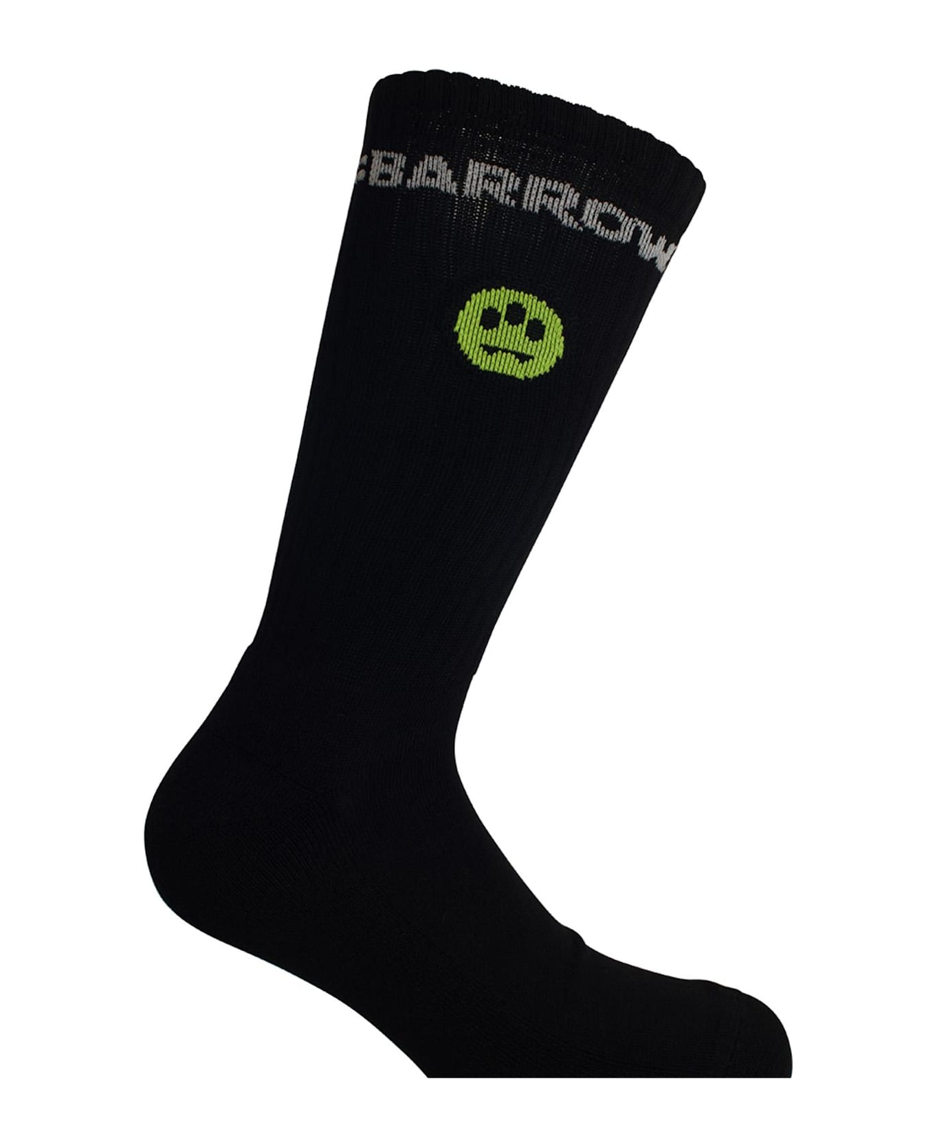 Barrow Black Cotton Blend Socks - NERO BLACK