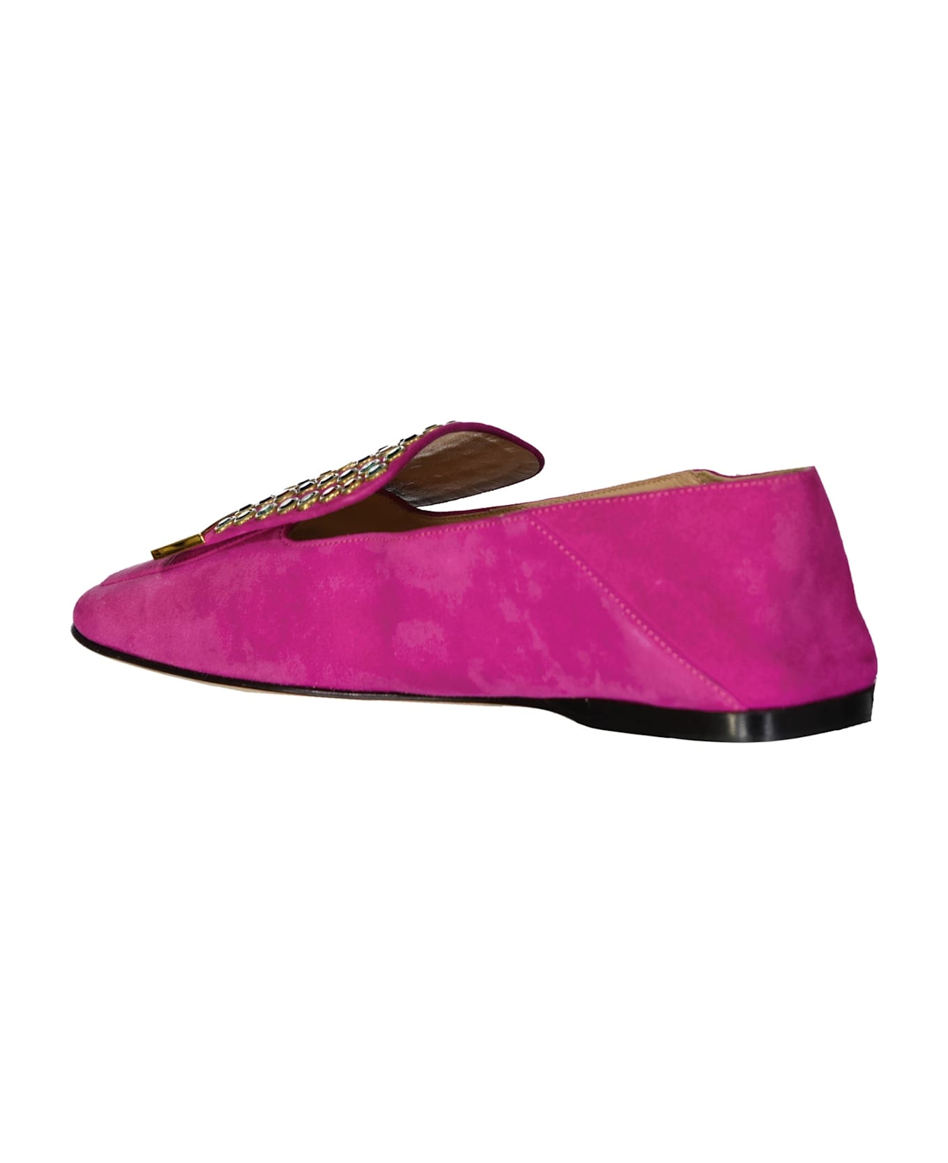 Sergio Rossi Leather Loafers - Pink