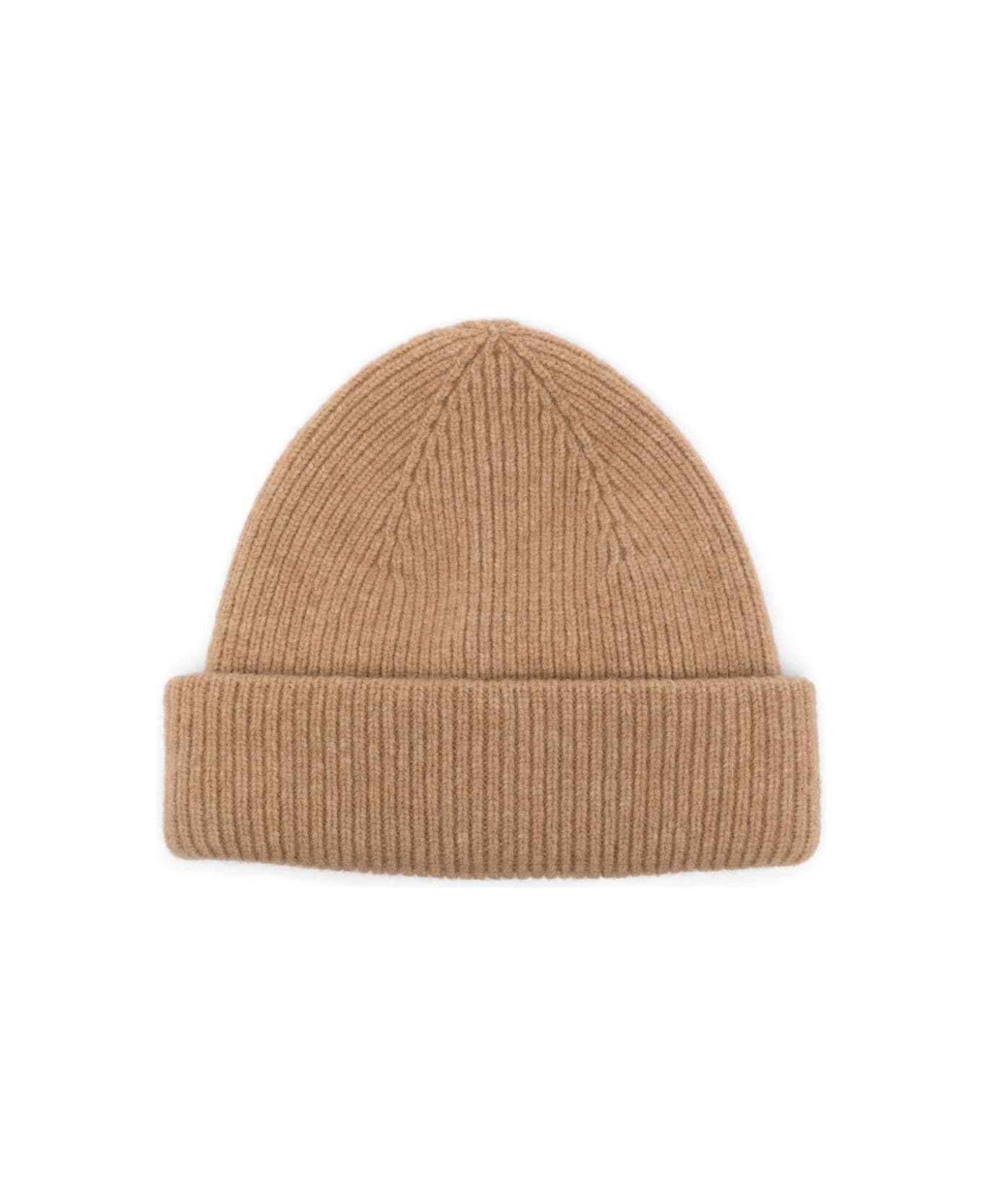 Nuur Wool Hat Double Flap - Camel