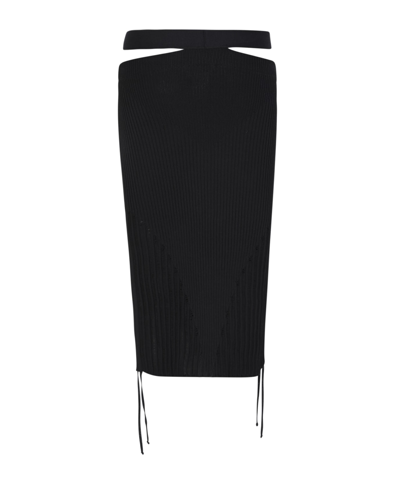 ANDREĀDAMO Black Skirt - Black