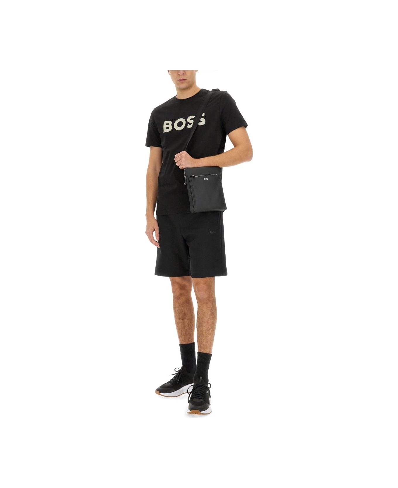 Hugo Boss Sweatshirt Bermuda - BLACK