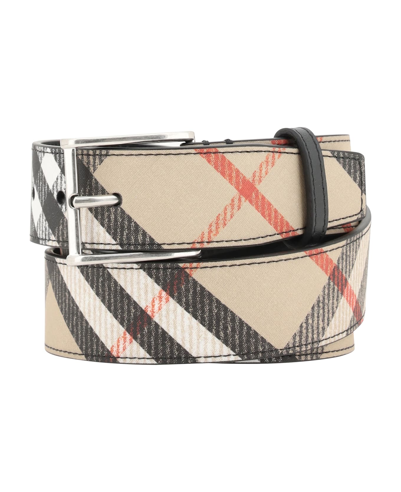 Burberry Archivio Check Belt - Sand