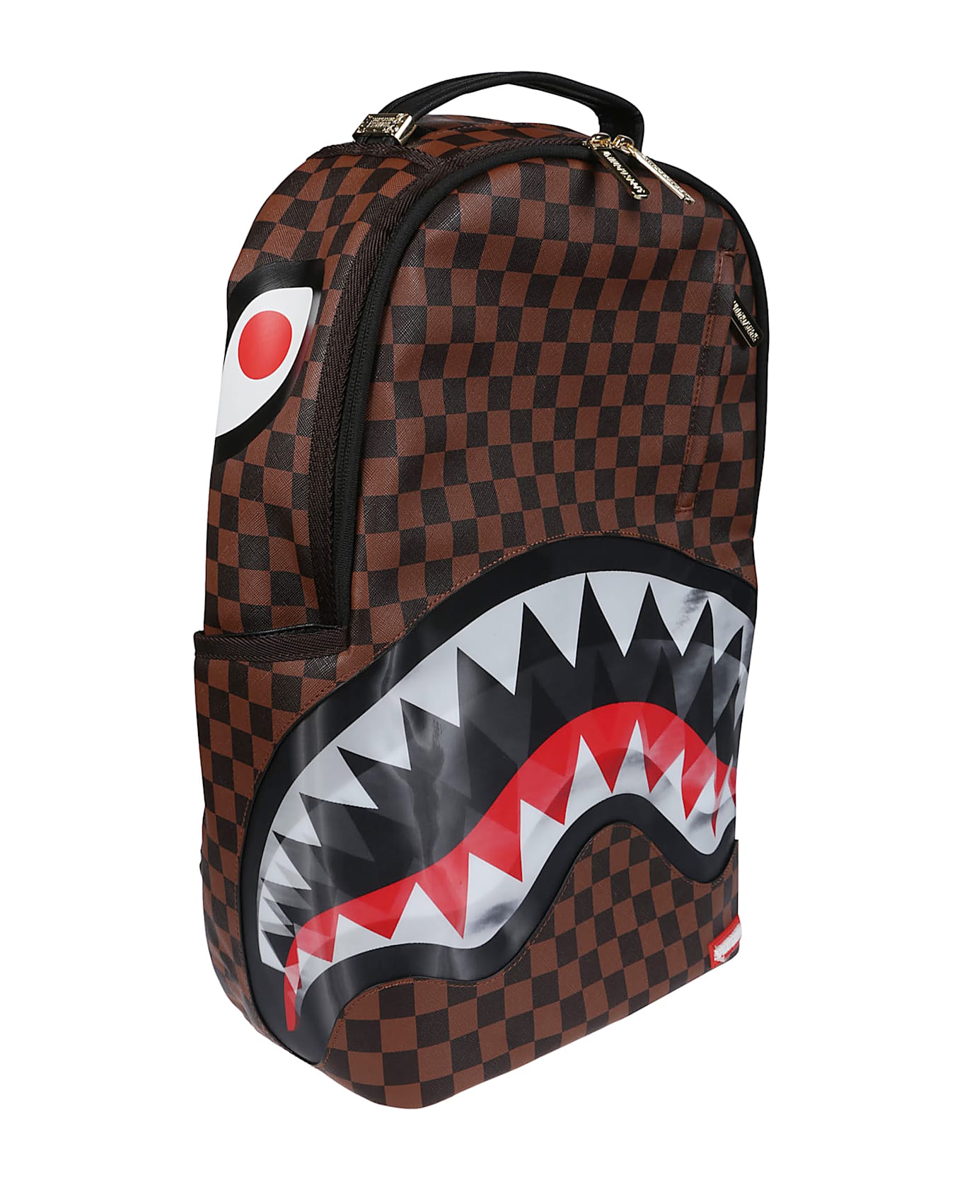 Sprayground Sharks In Paris Lenticular Chomp Backpack - Marrone