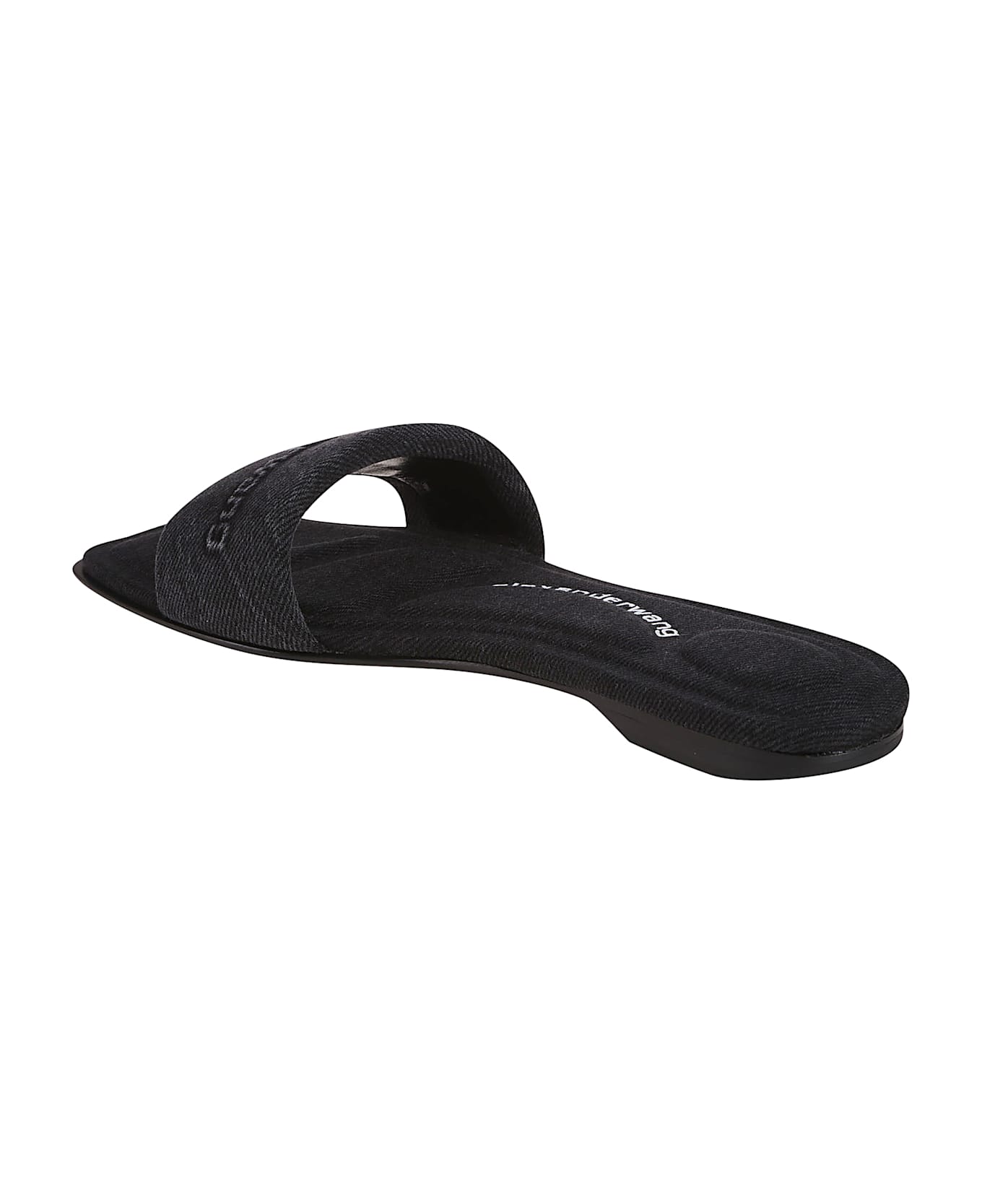 Alexander Wang Vy Flat Sandal - GREYAGED