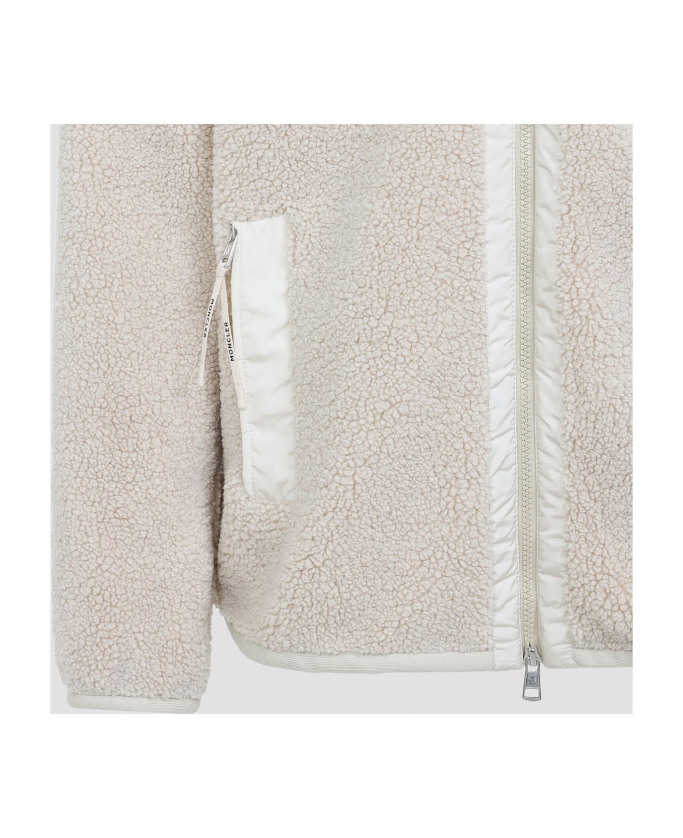 Moncler Zip Up Jacket - G Light Beige
