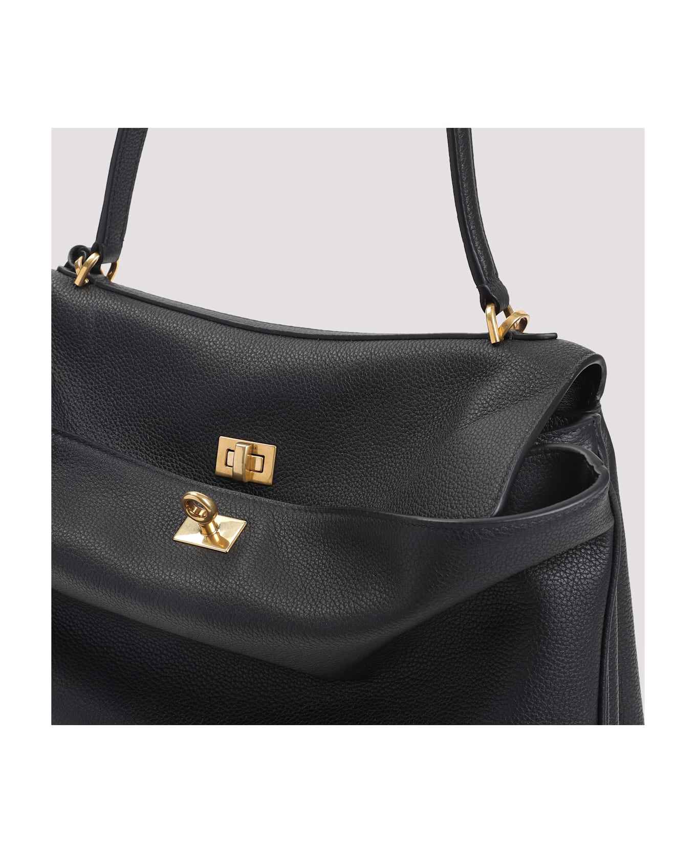 Balenciaga Rodeo M Shoulder Bag - Black