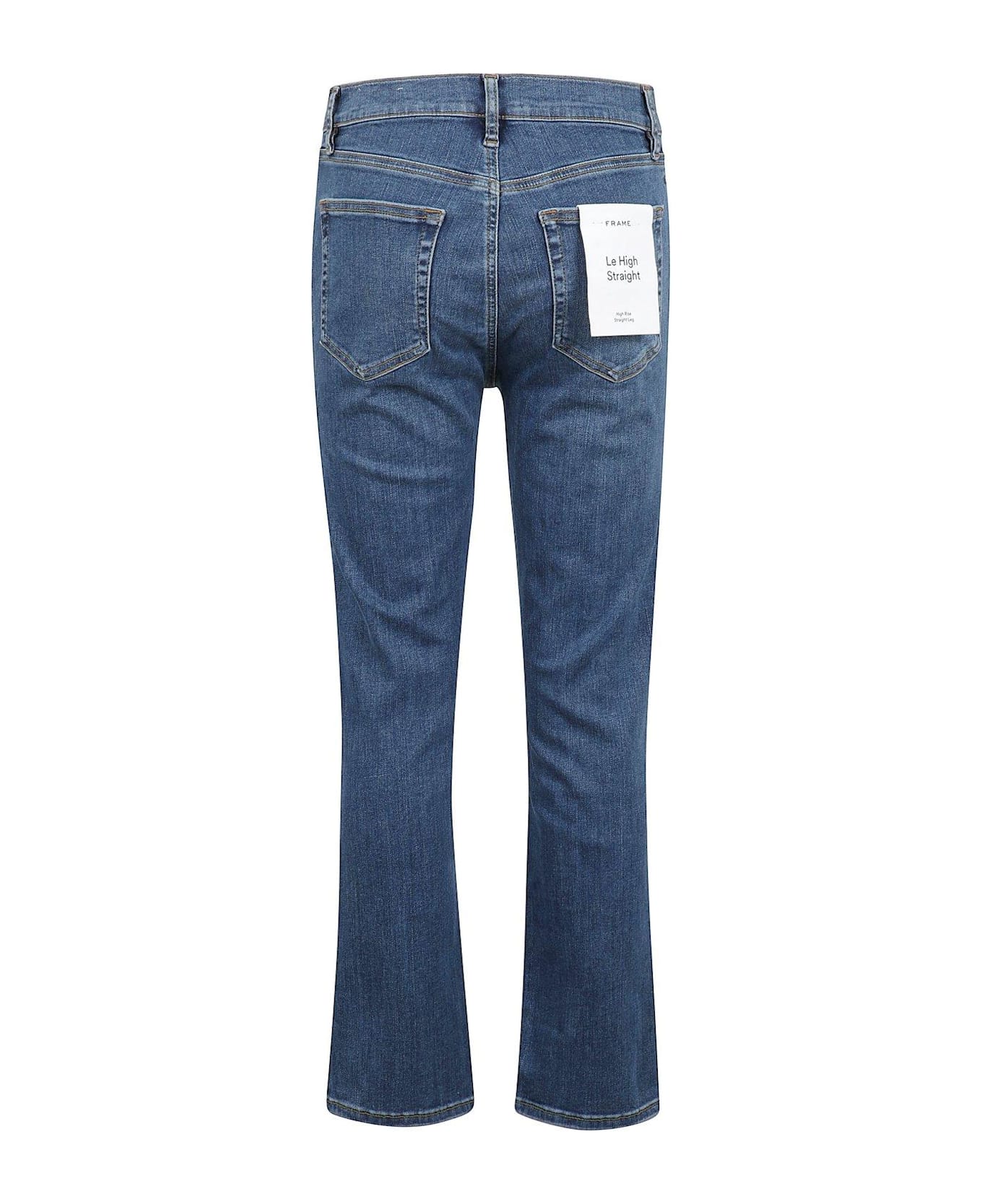 Frame High Waist Straight-leg Jeans - Non definito