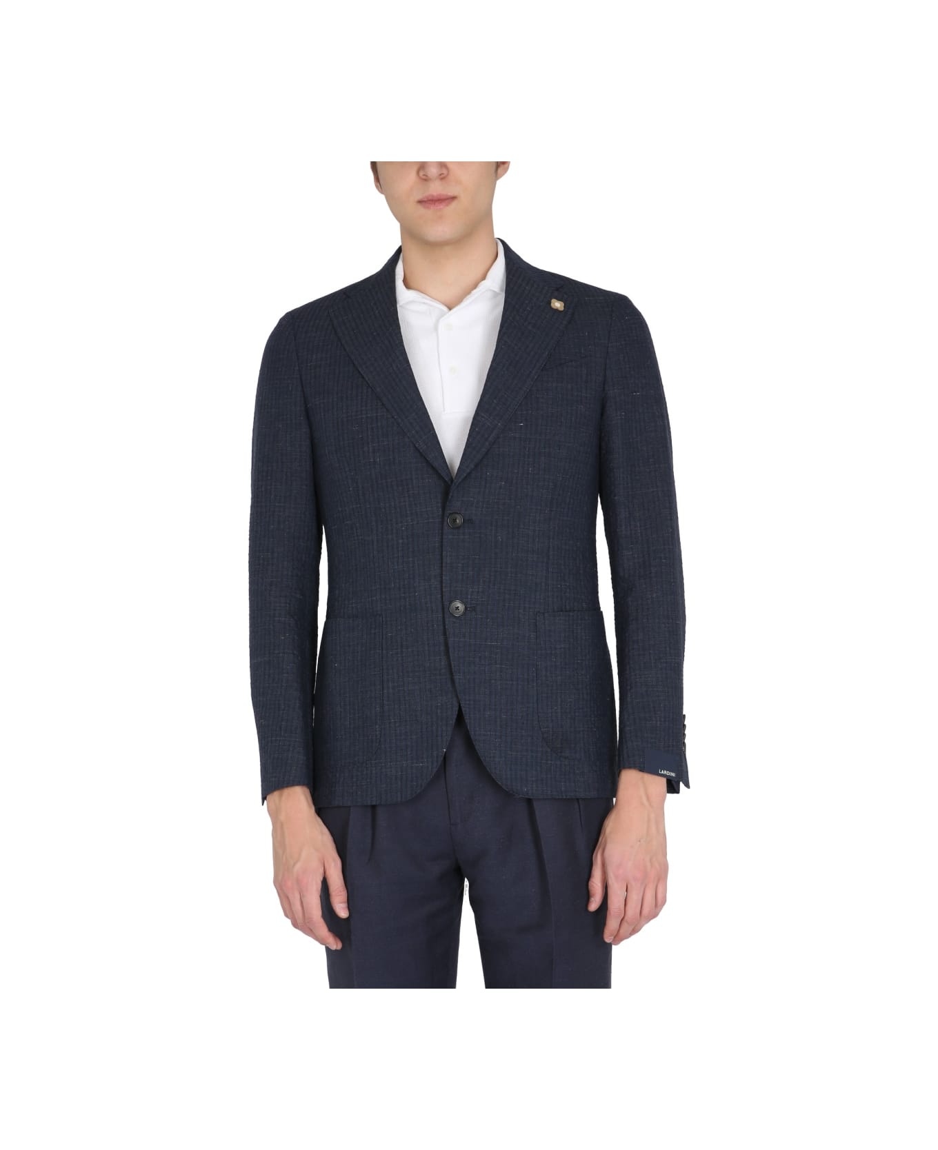 Lardini Single-breasted Jacket - BLUE ジャケット