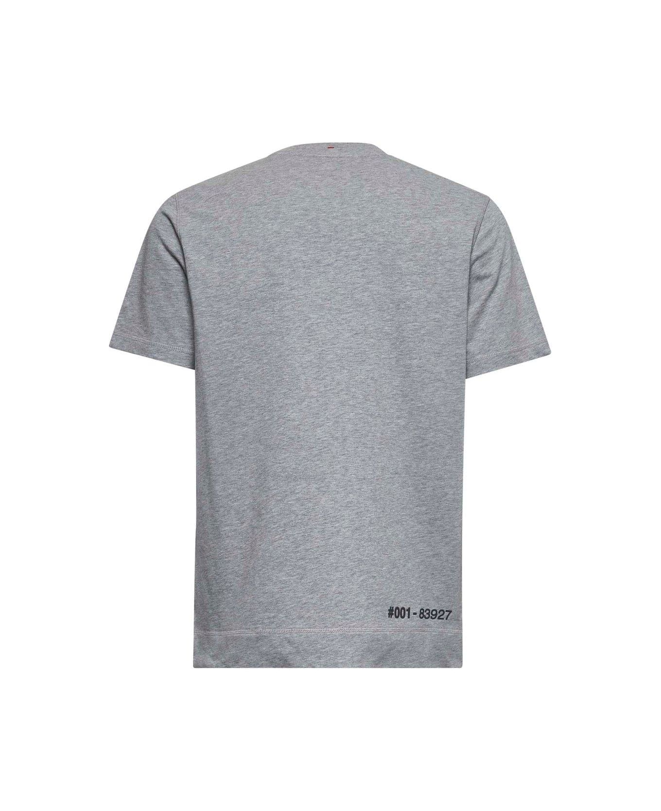 Moncler Grenoble Embossed Logo T-shirt
