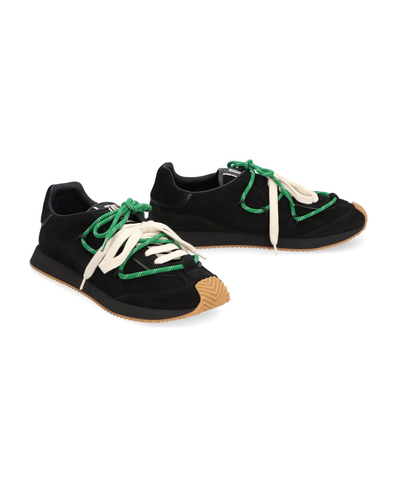 Dolce & Gabbana Dg Runner Suede Sneakers - black スニーカー