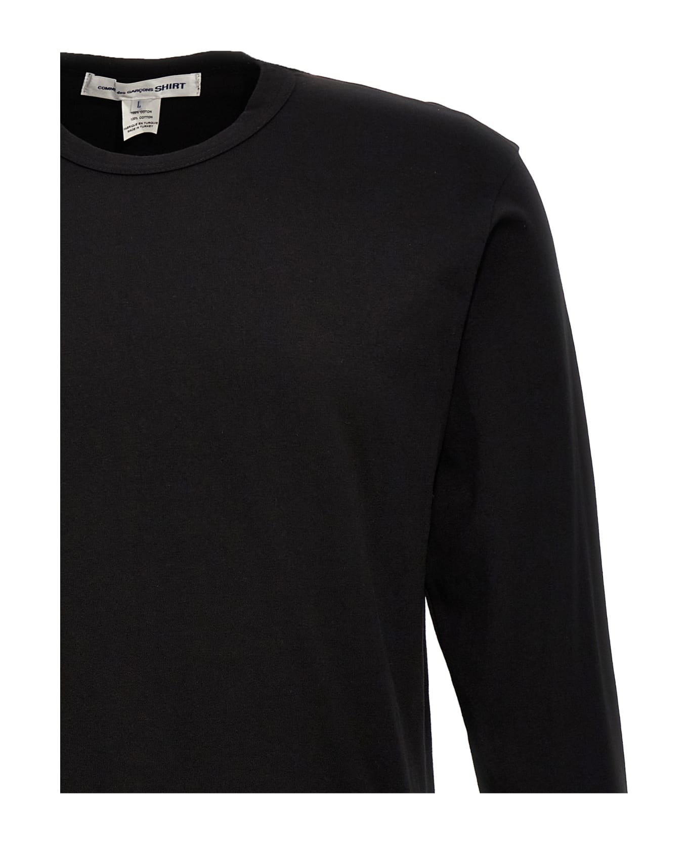 Comme des Garçons Shirt Logo Print T-shirt - Black  