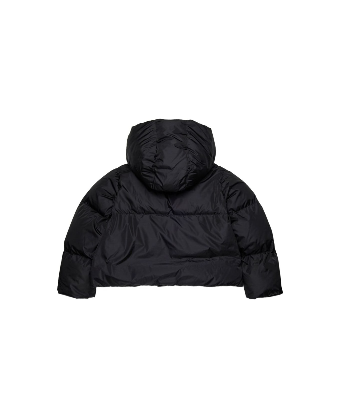 MM6 Maison Margiela Kids Jacket With Numbers Print - Black