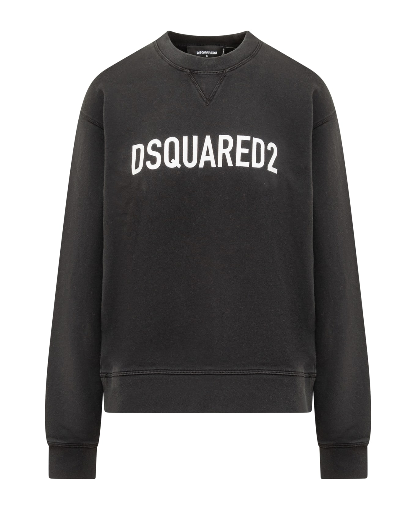 Dsquared2 Sweatshirt With Logo - BLACK