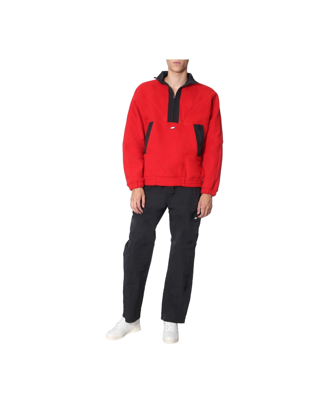 MSGM Zip Sweatshirt - RED