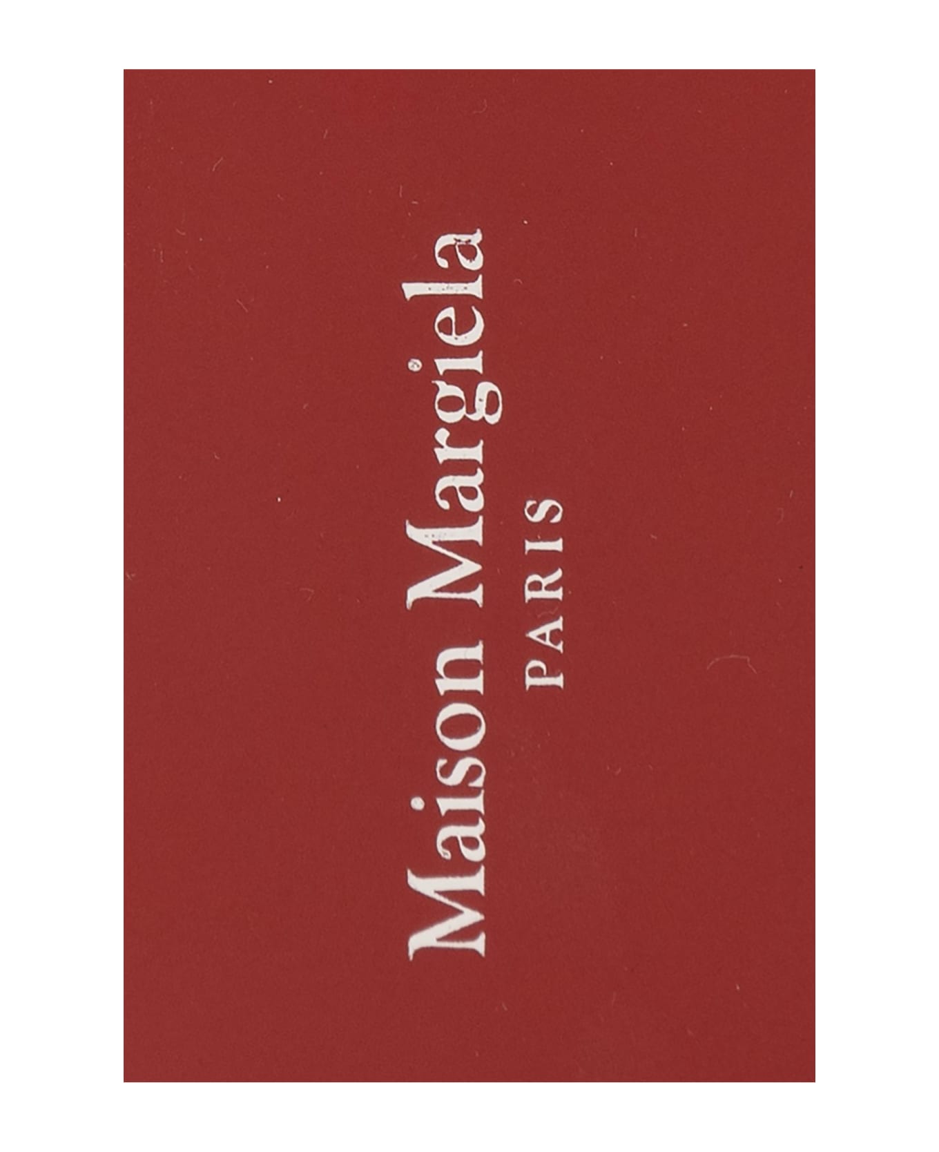 Maison Margiela Keyring With Charm - RED