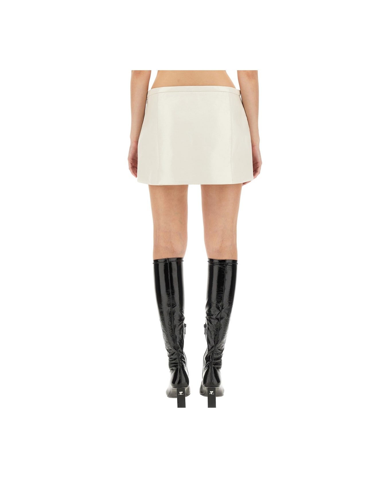 Courrèges Mini Skirt - WHITE