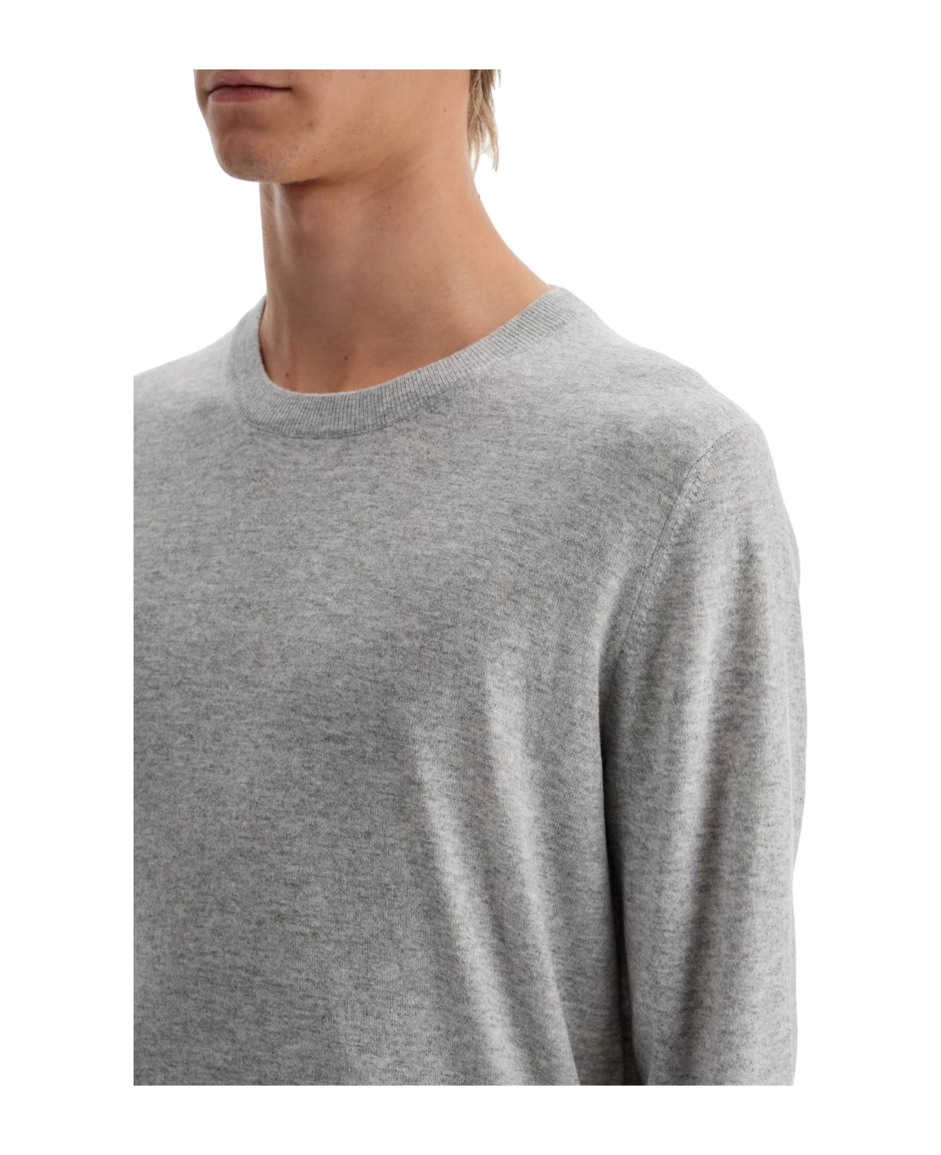 Brunello Cucinelli Cashmere Pullover For A Stylish - Grey