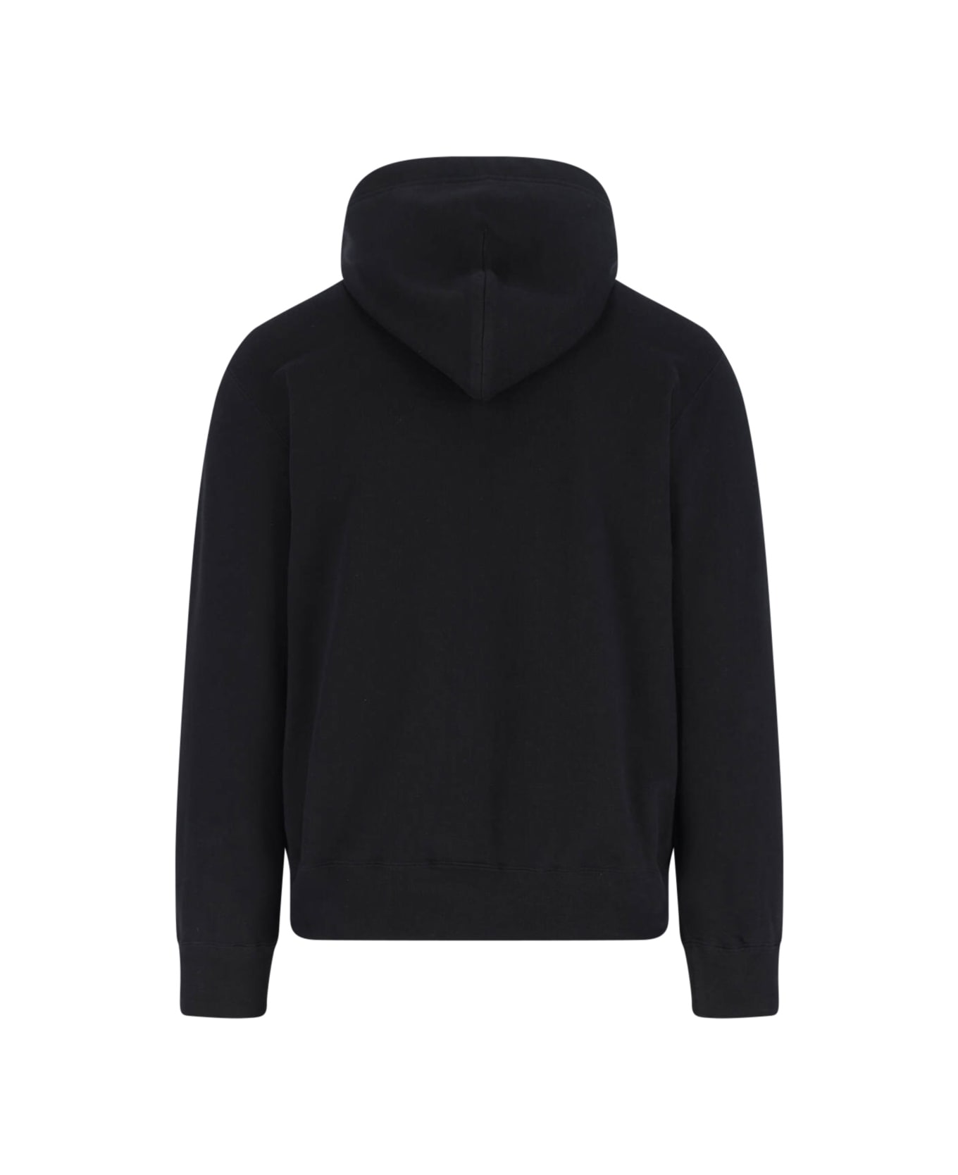Comme des Garçons Play Logo Zip Sweatshirt - Black  